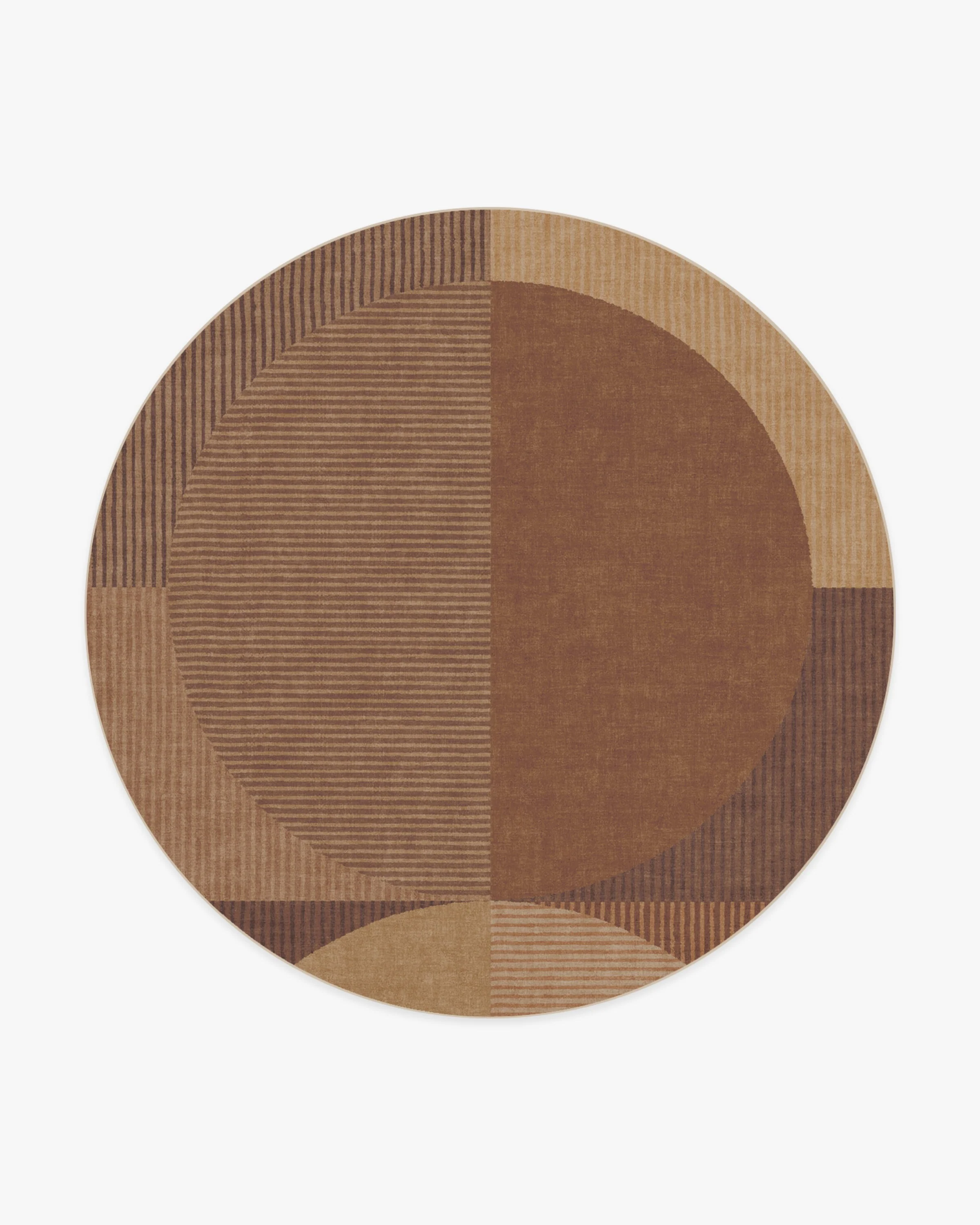 Harlow Copper & Brown Flatwoven Rug