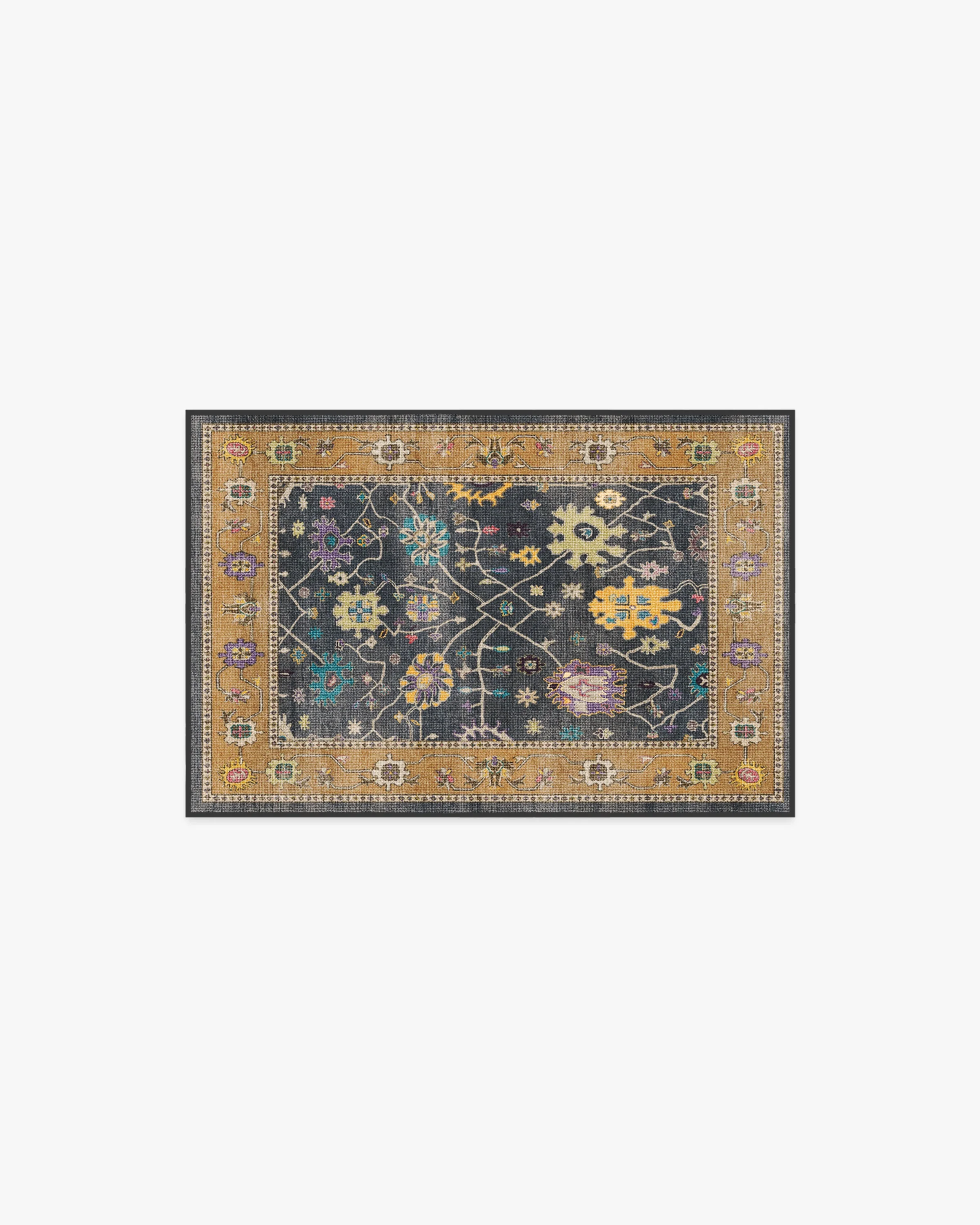 Jemima Vintage Ink Multicolor Rug