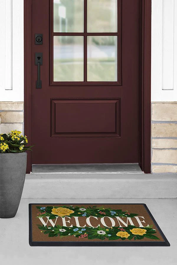 Welcome Bouquet Doormat