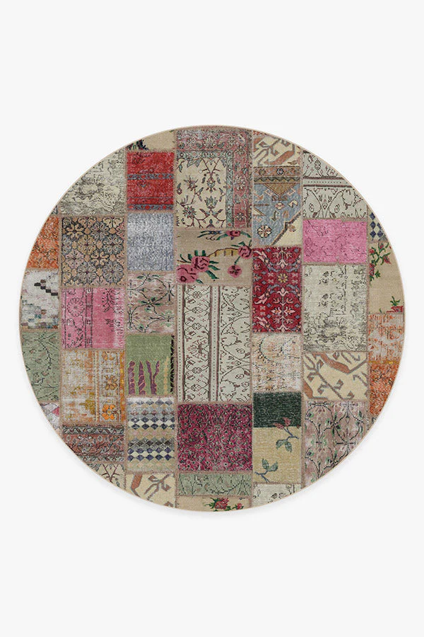 Patchwork Boho Flatwoven Rug