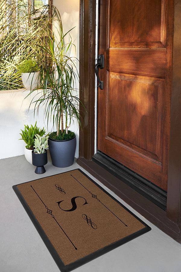 Melody Monogram Doormat