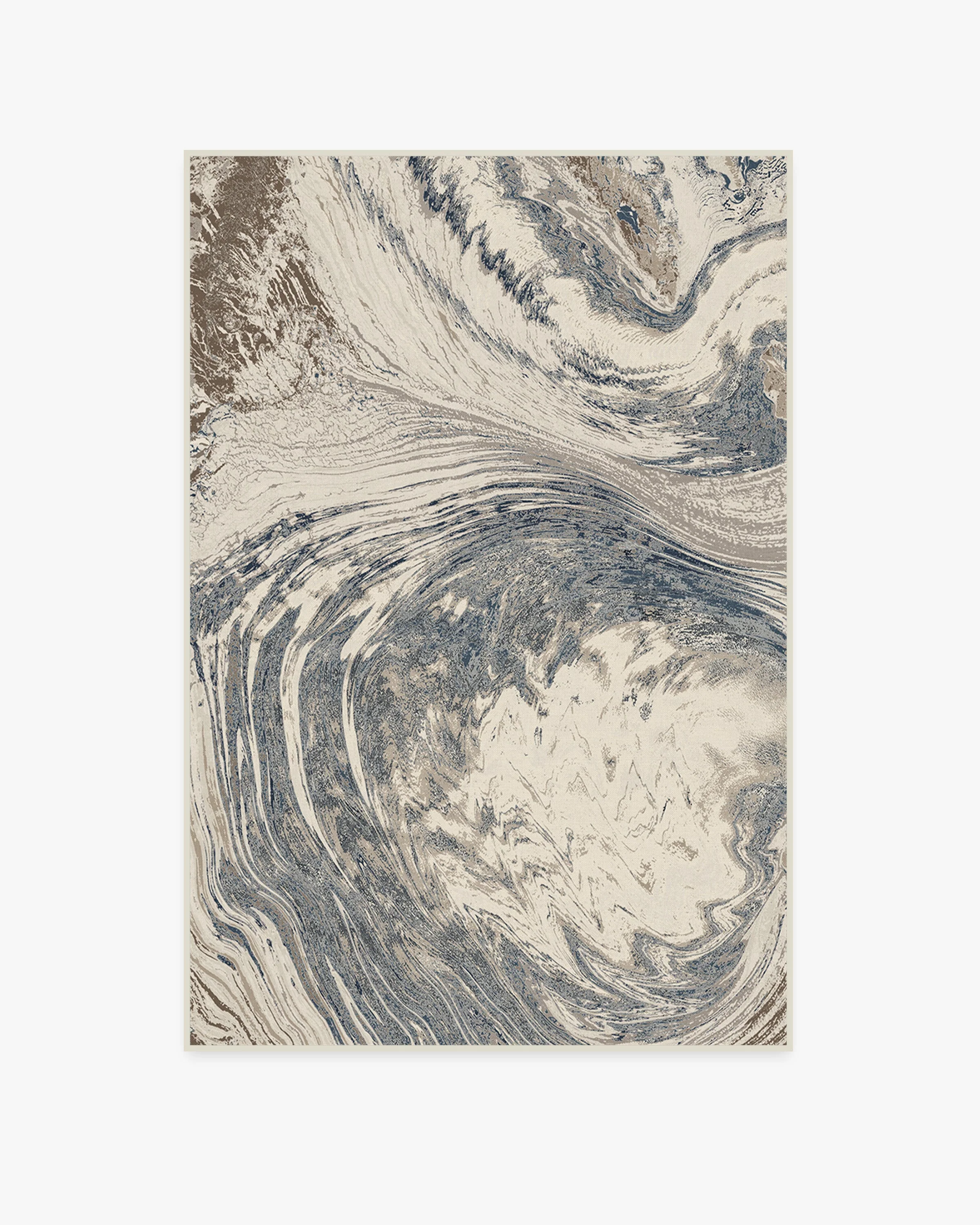 Malaspina Dusk Blue Flatwoven Rug