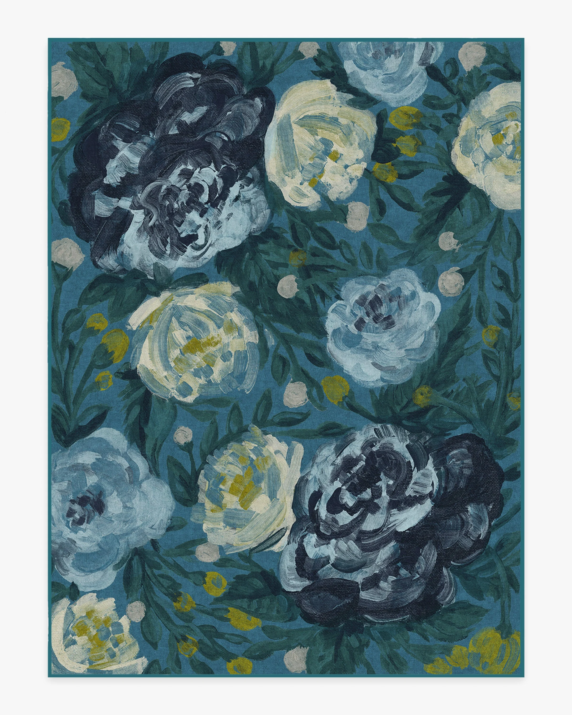 Camellia Midnight Rug