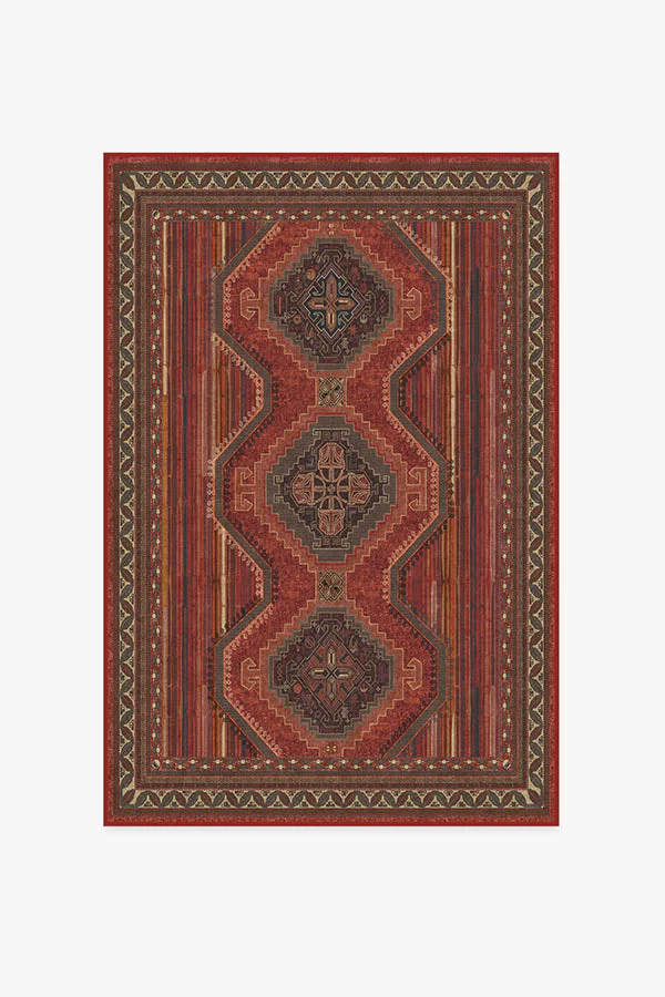 Mandalore Scarlet Red Rug