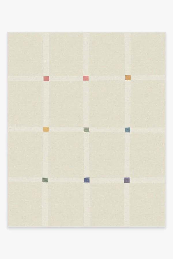 Joanna Ivory Pop Rug by The Home Edit