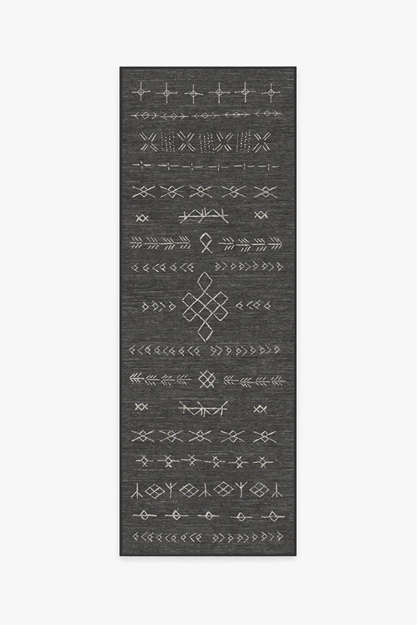 Astrid Soft Black Rug