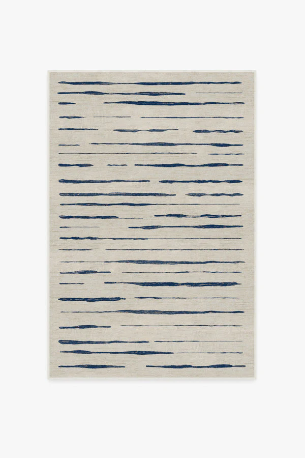 Talas Stripe Indigo Rug