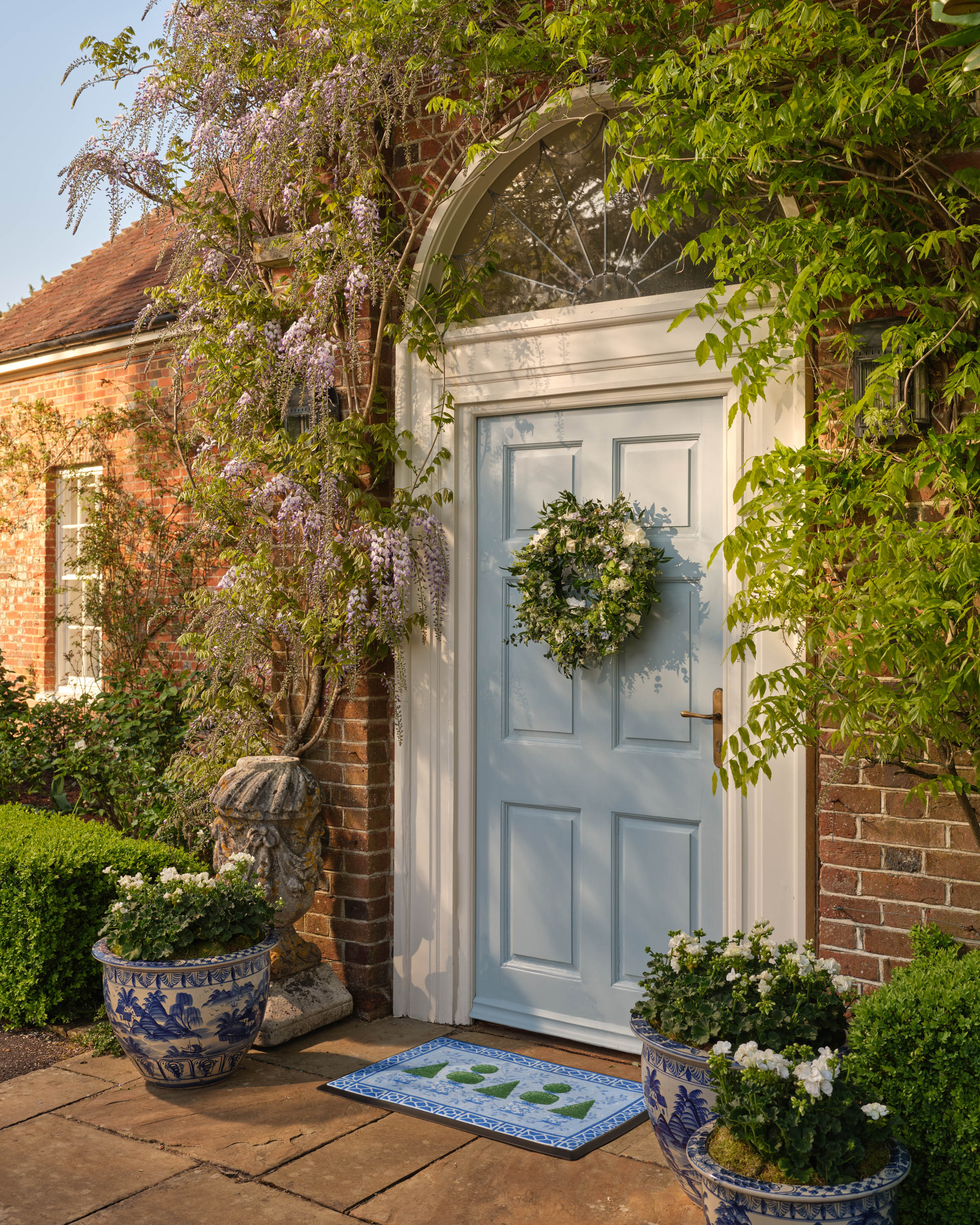 Pavilion Garden Doormat by Mrs. Alice