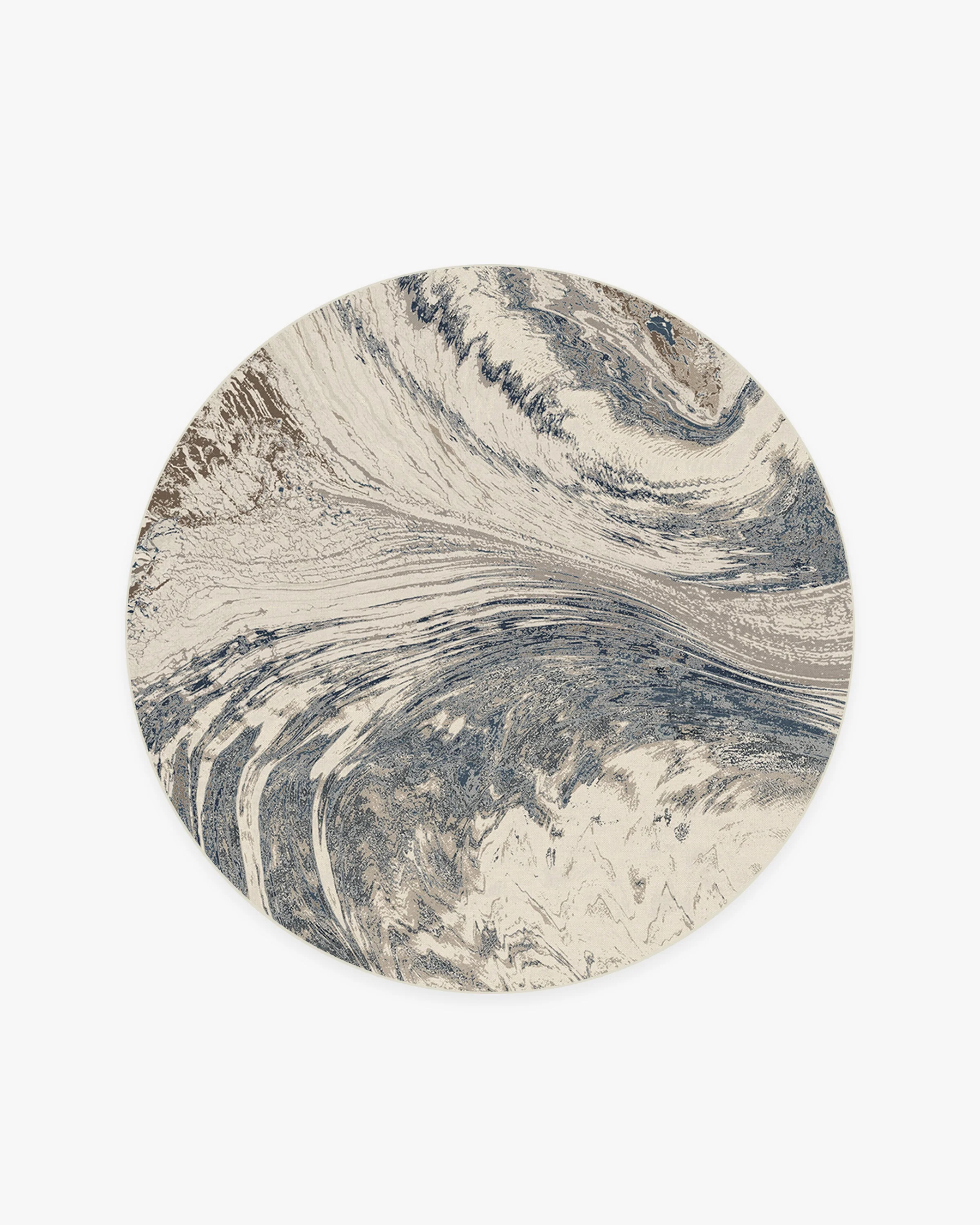 Malaspina Dusk Blue Flatwoven Rug