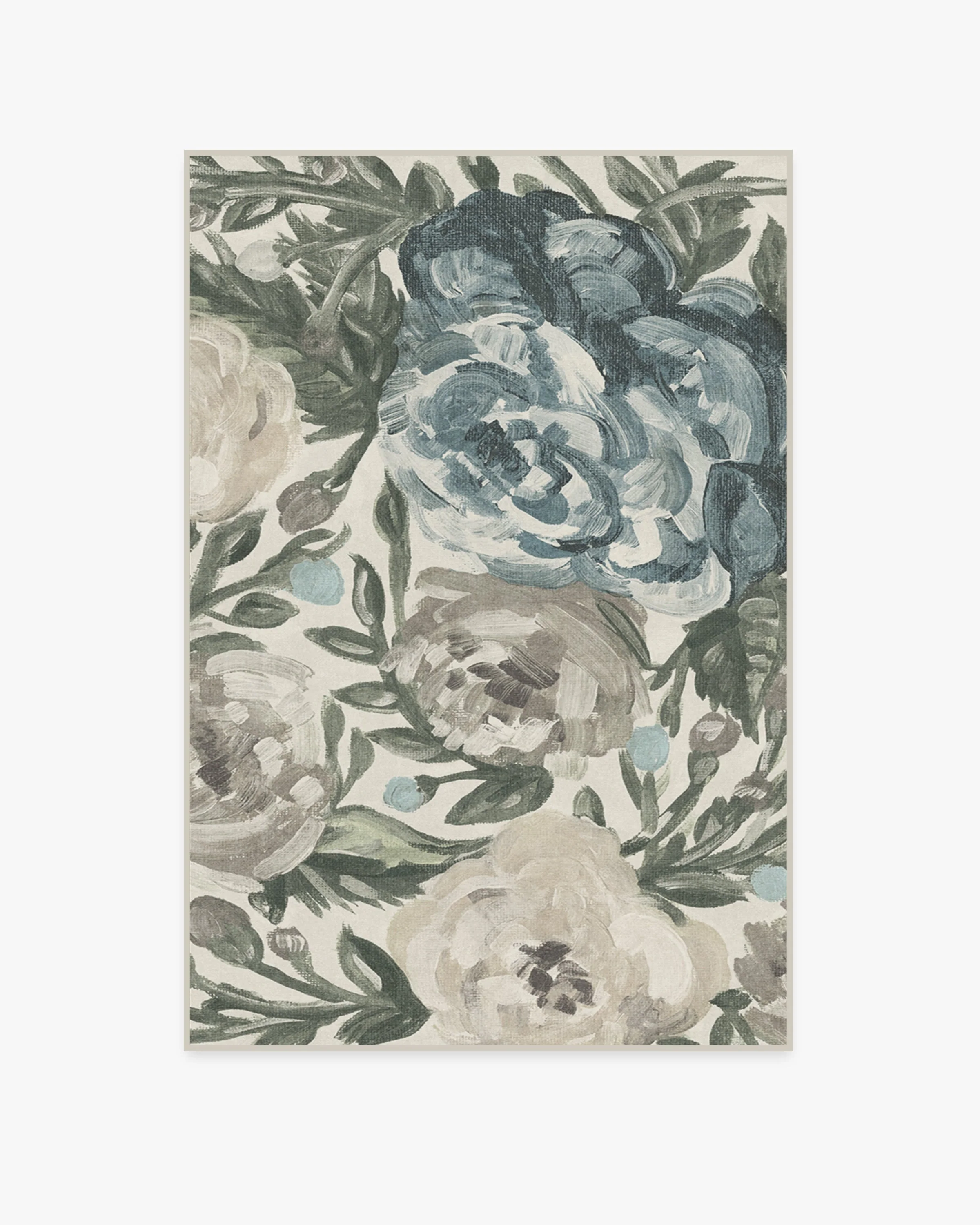Camellia Jade Flatwoven Rug
