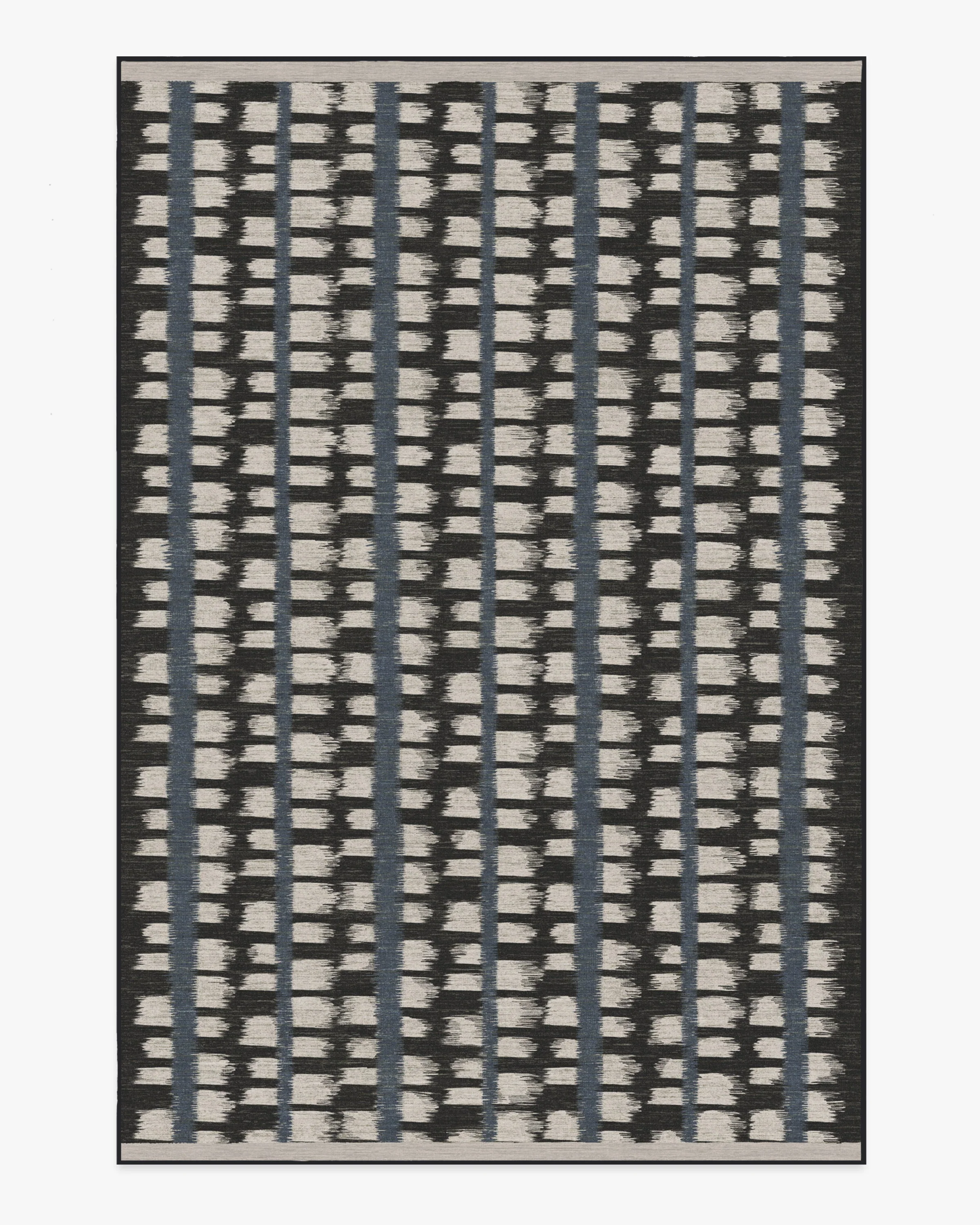 Berlin Charcoal & Sand Flatwoven Rug by Michael Michalsky