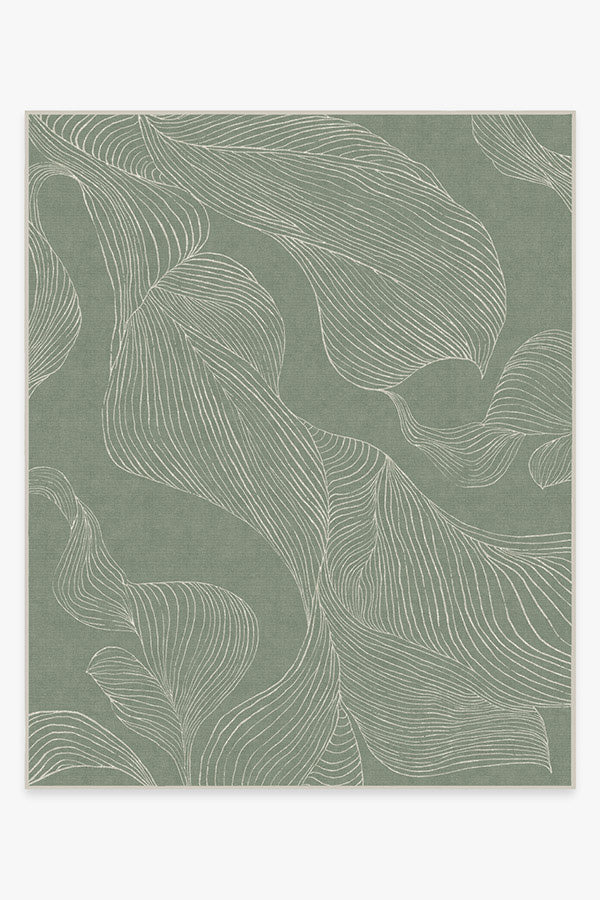 Sana Sage Green Flatwoven Rug
