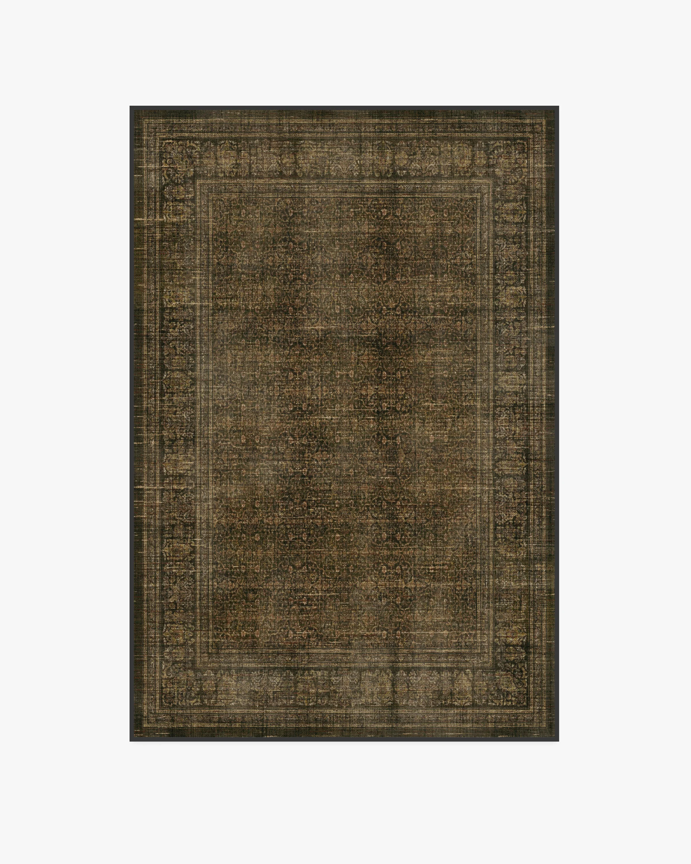 Vesper Olive & Gold Flatwoven Rug