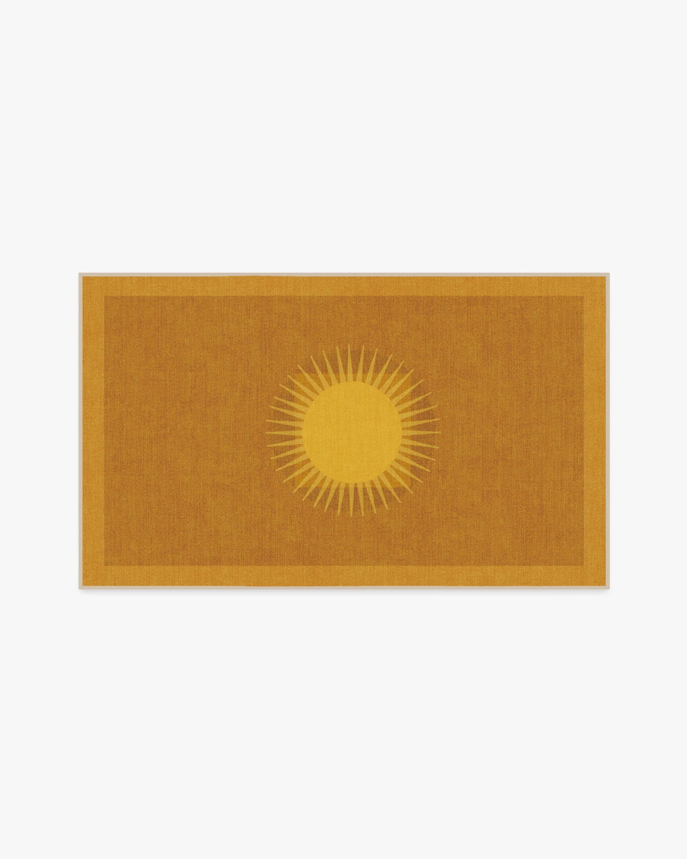 Helios Gold Rug by Matthew Williamson