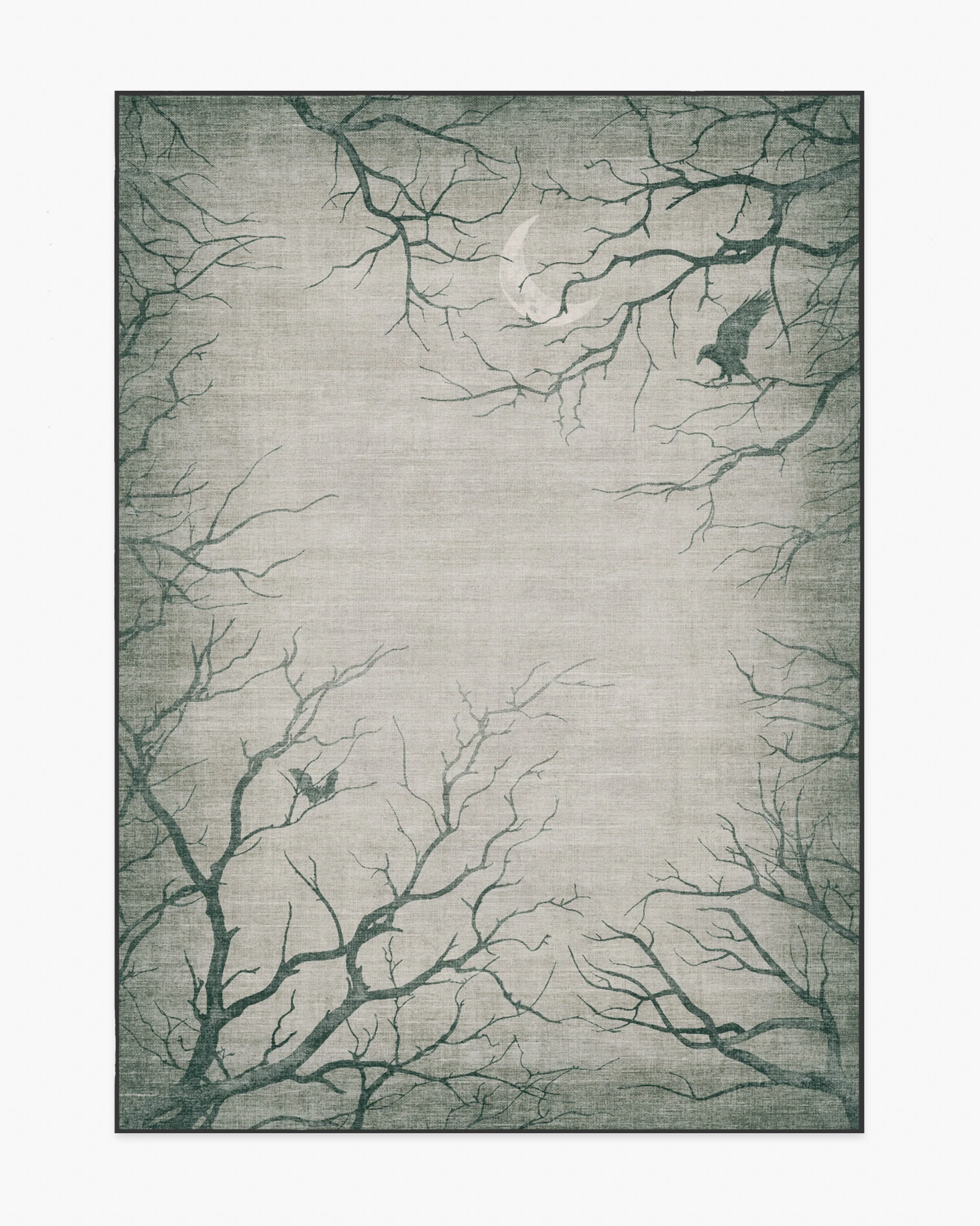 Moonshadows Grey Flatwoven Rug