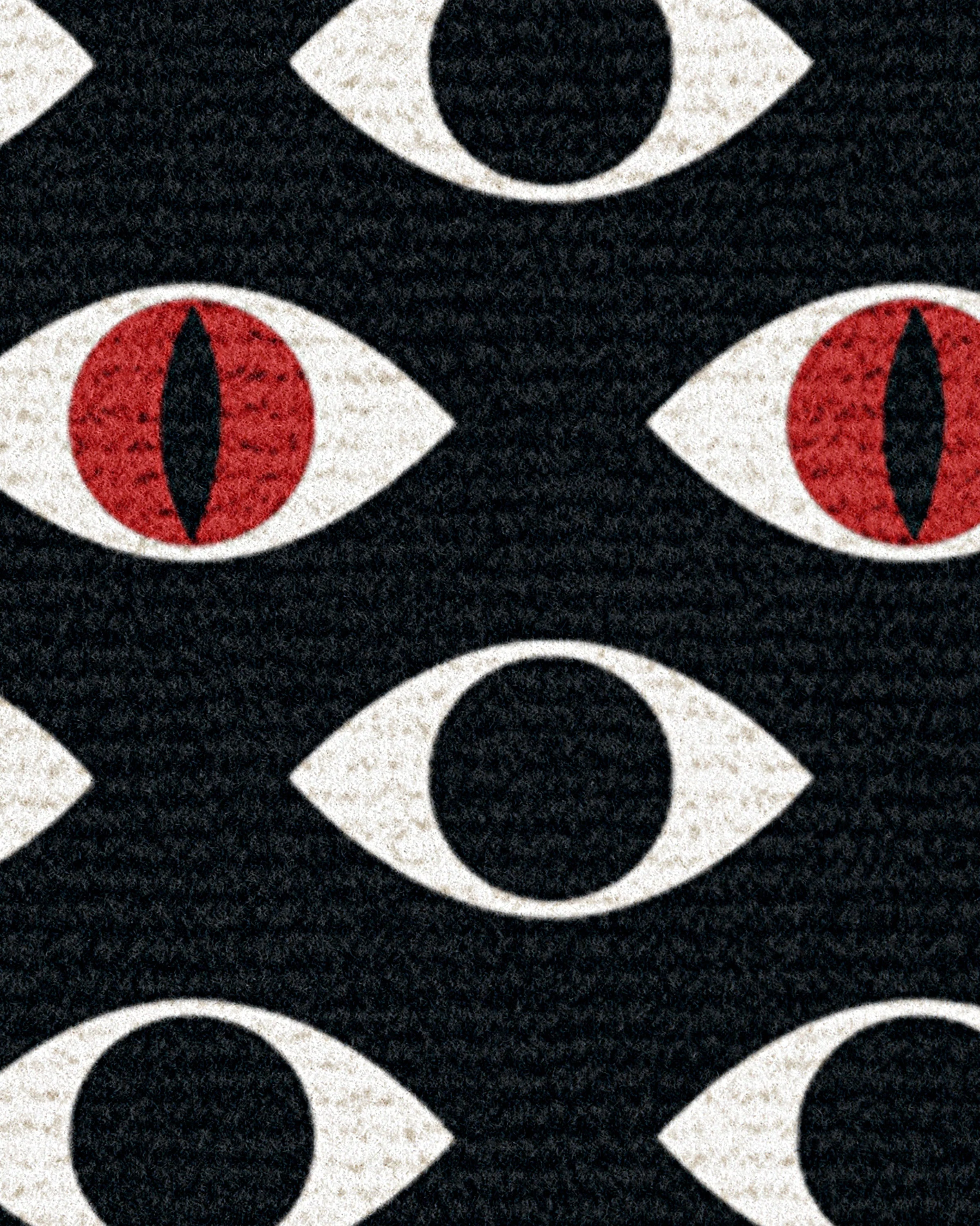 Monster Eyes Large Doormat
