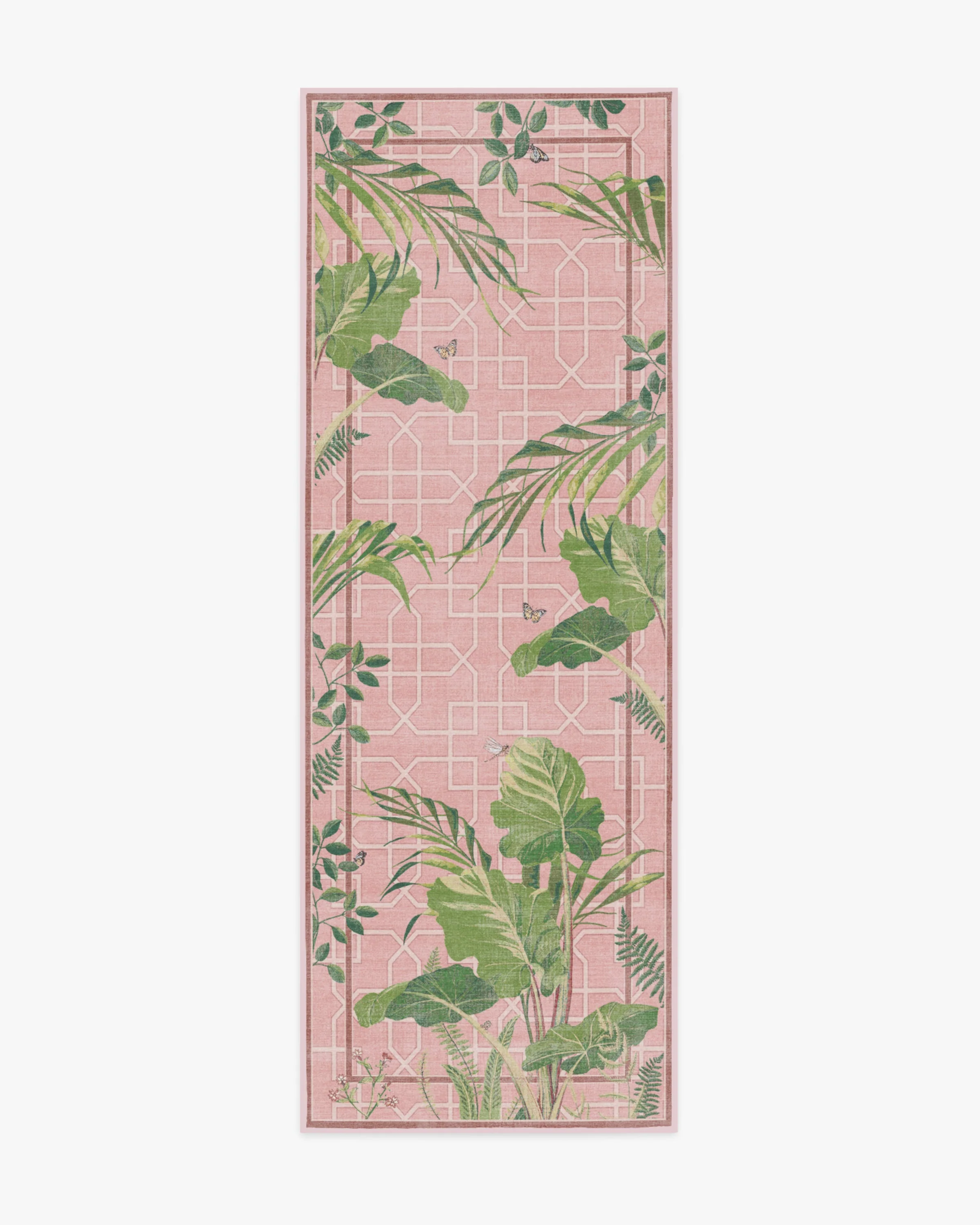 Palm House Rose Rug by Sanderson