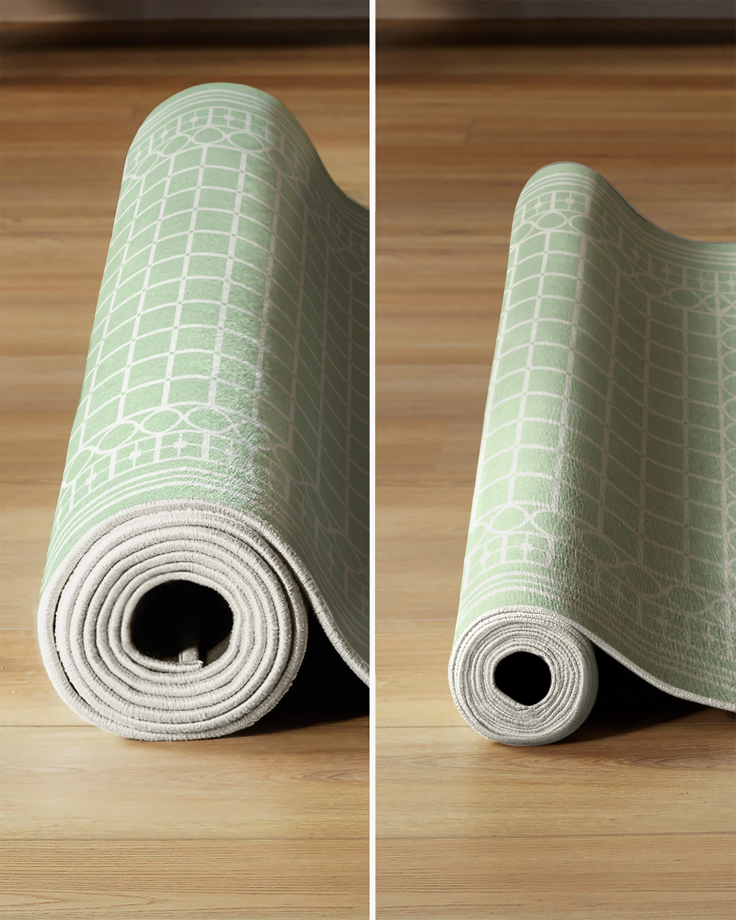 Palm Beach Powder Sage Rug by Gray Malin