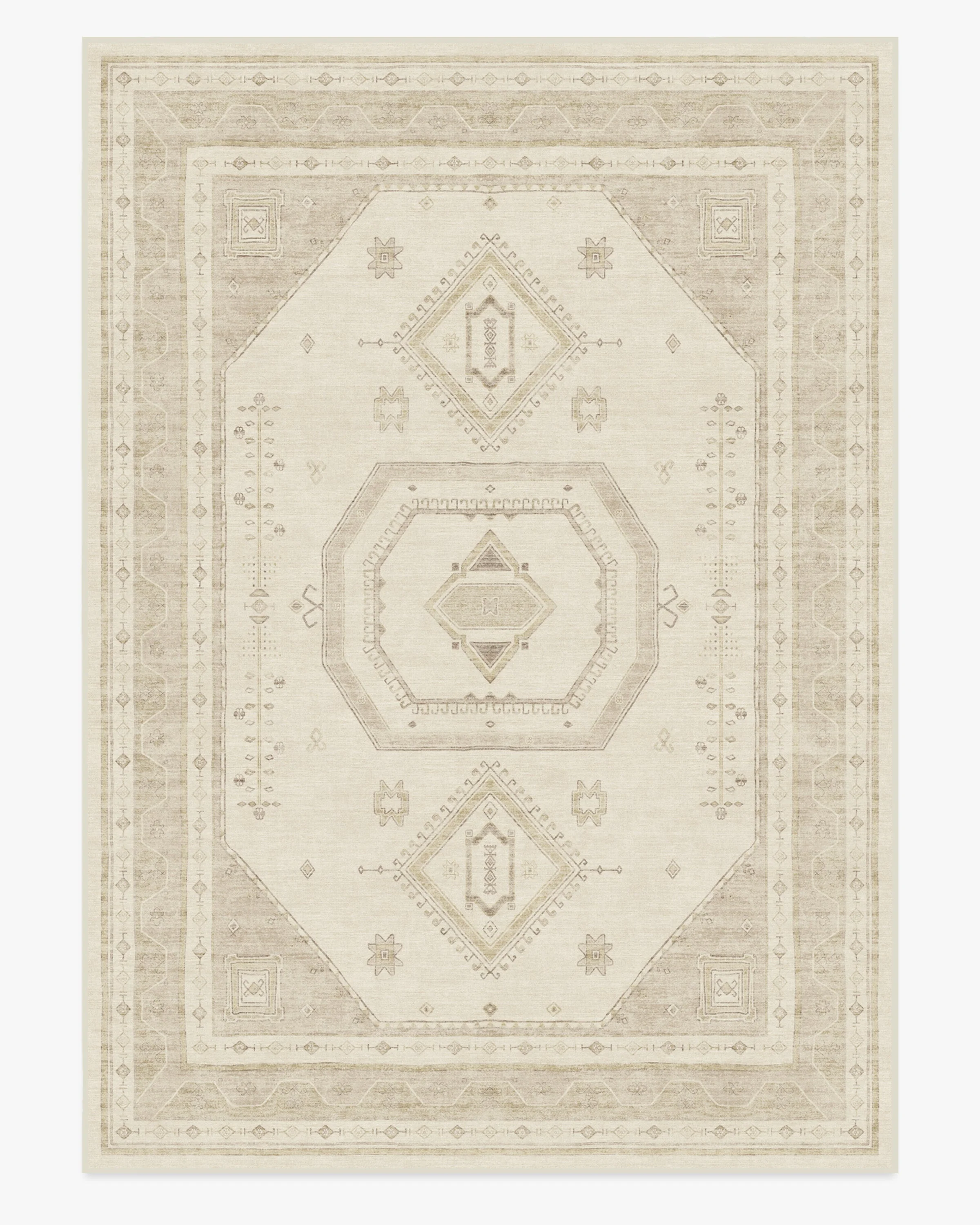 Shira Ivory & Natural Flatwoven Rug