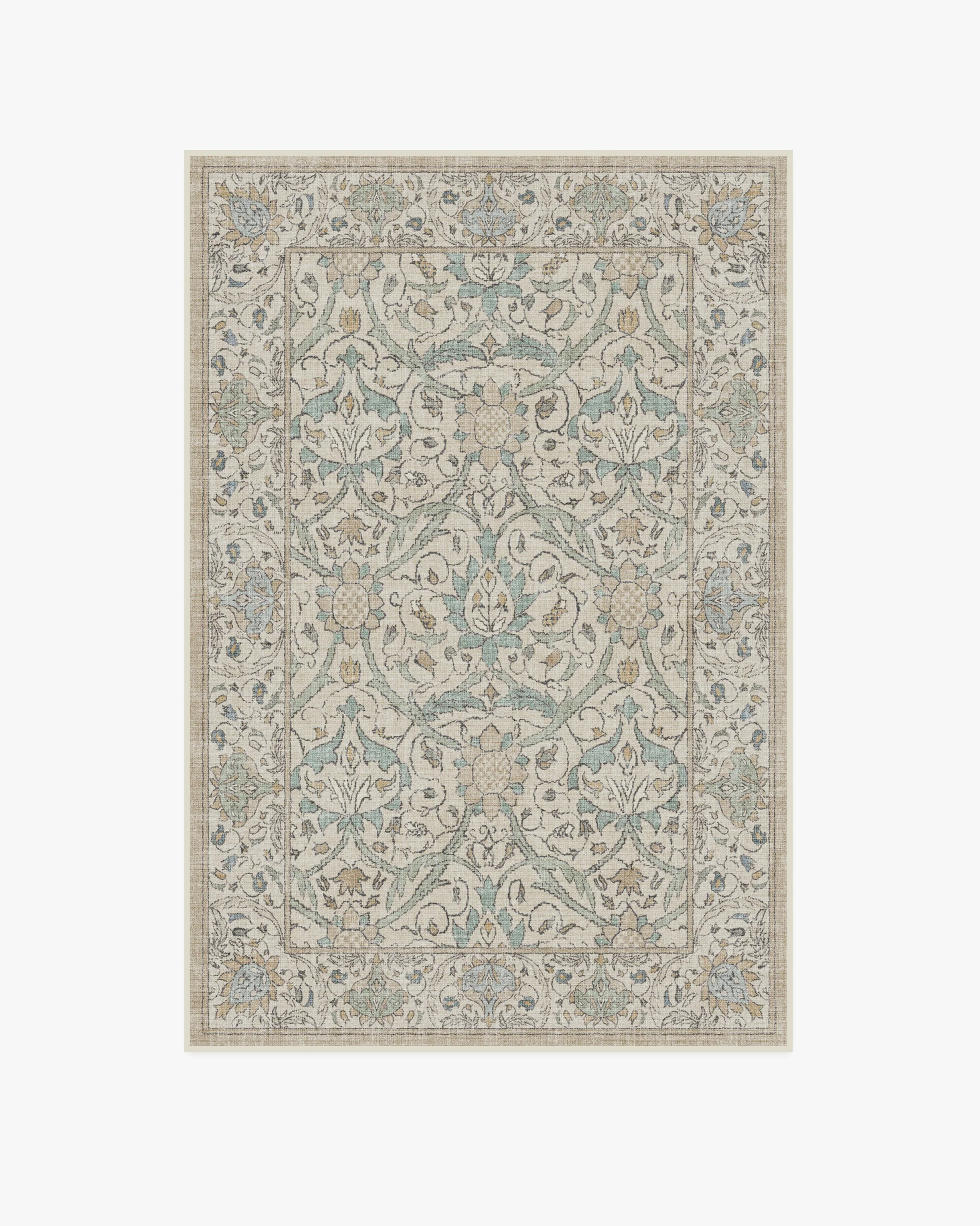 Montreal Natural Jade Rug by Morris & Co.