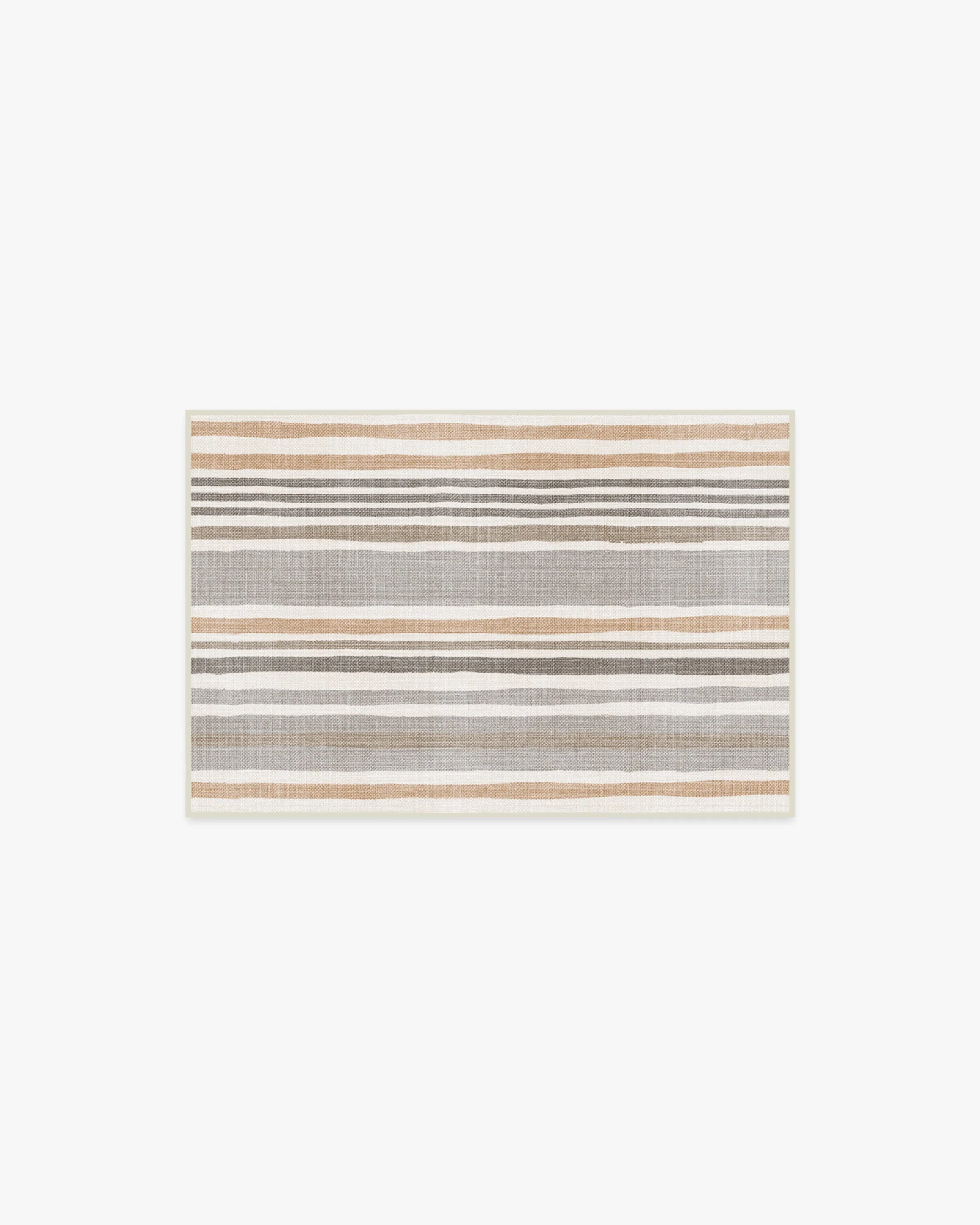 Elio Stripe Grey & Ivory Rug