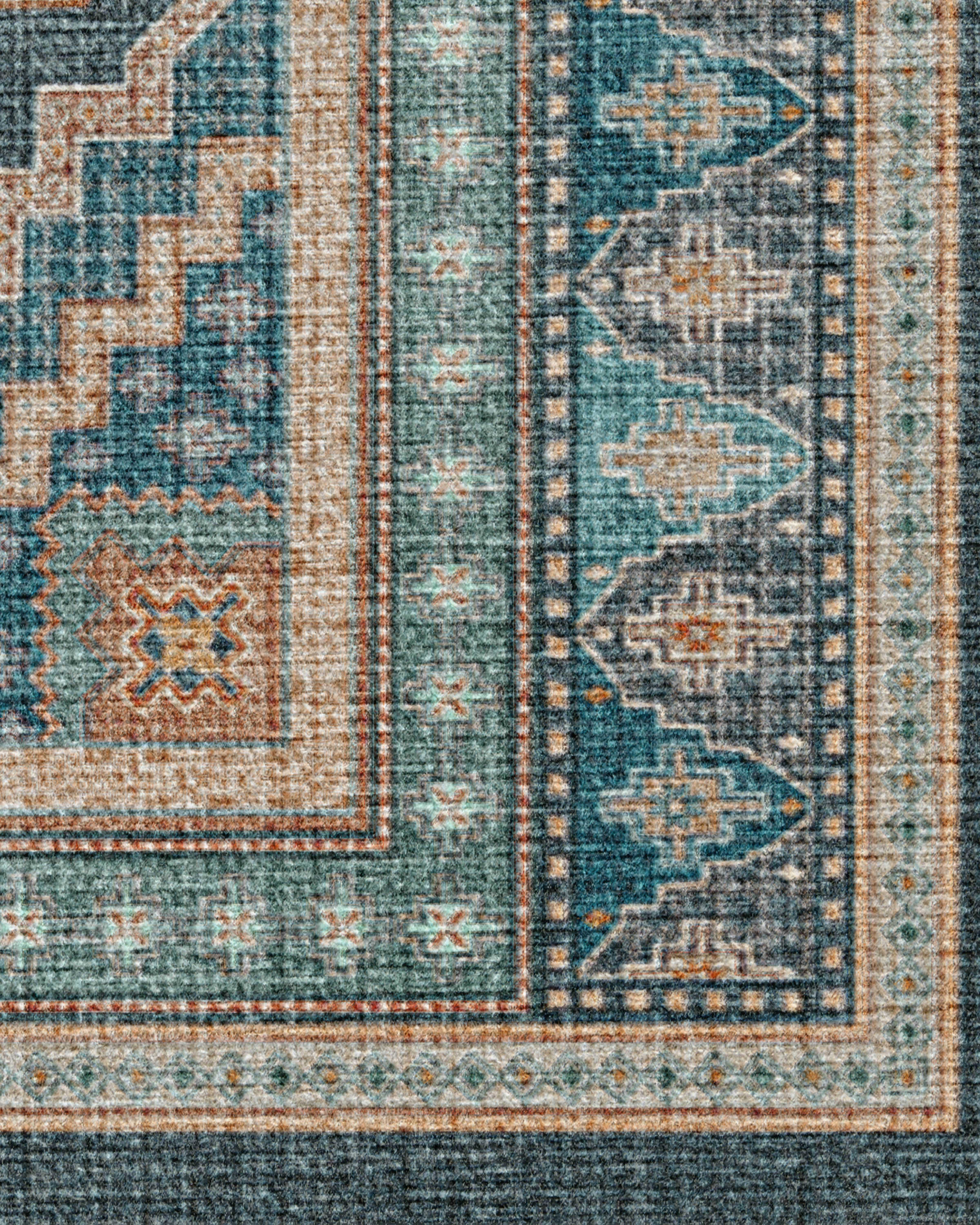 Rayne Soft Navy Flatwoven Rug