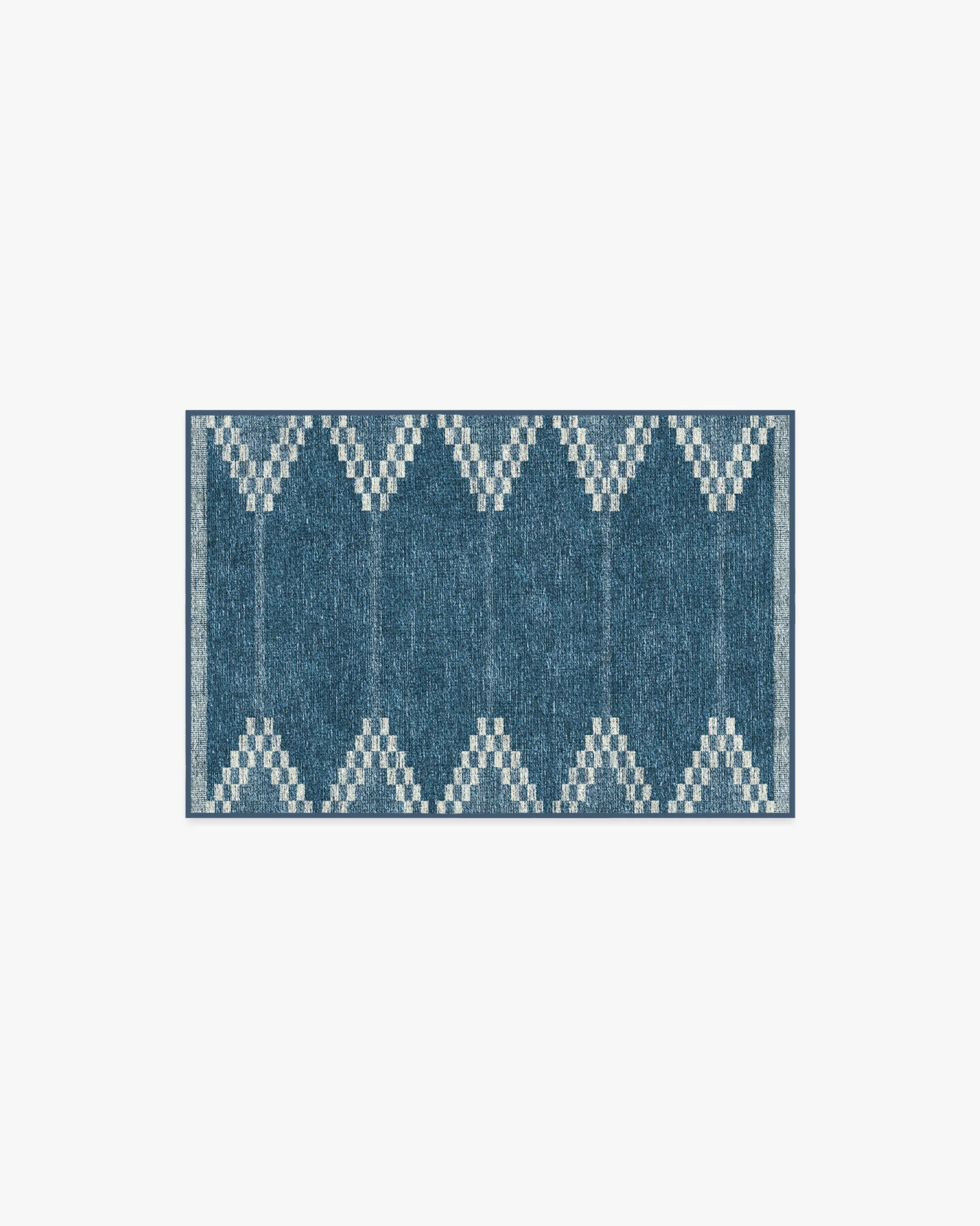 Sloane Blue Flatwoven Rug