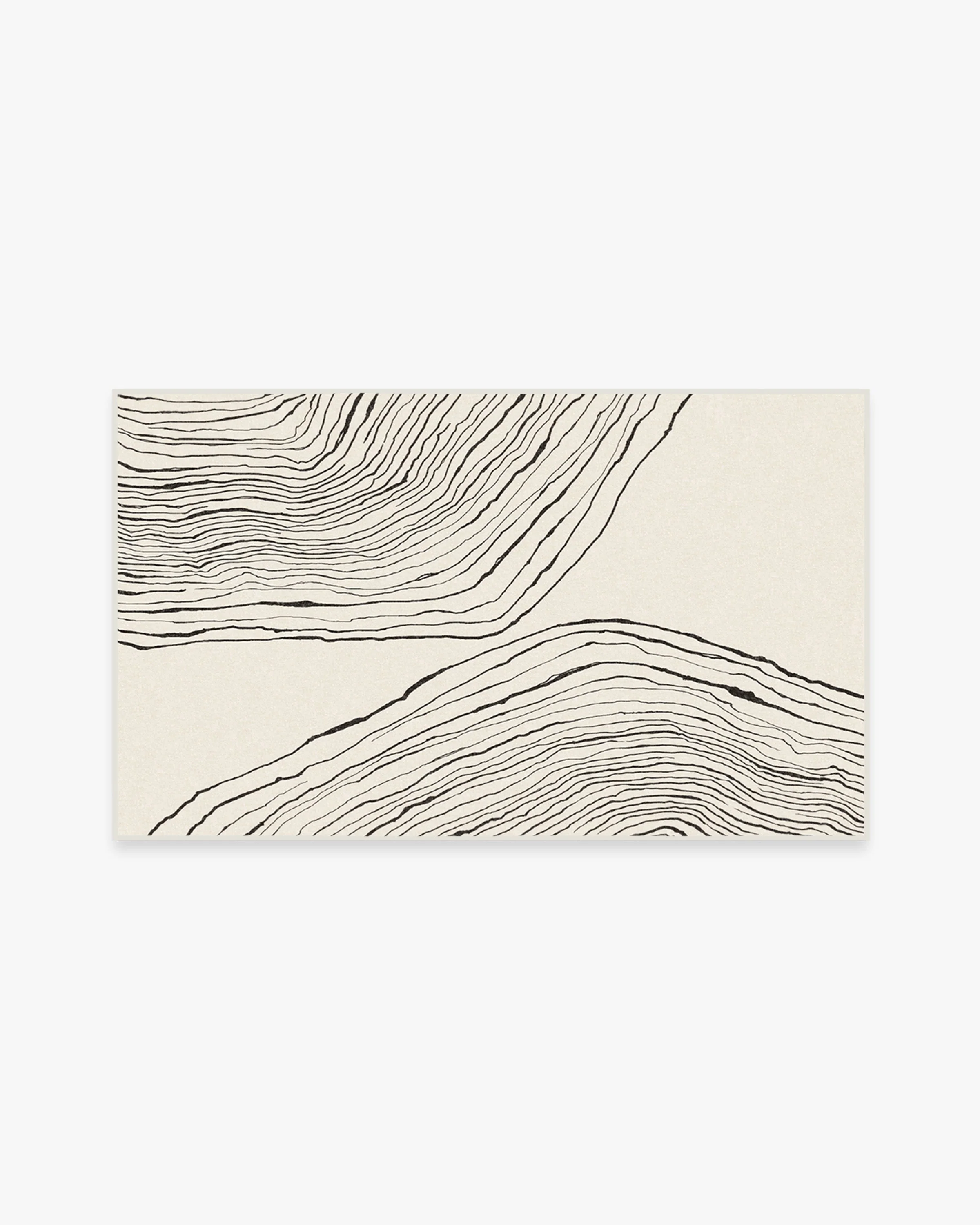 Seine Black & Ivory Rug by Nina Takesh