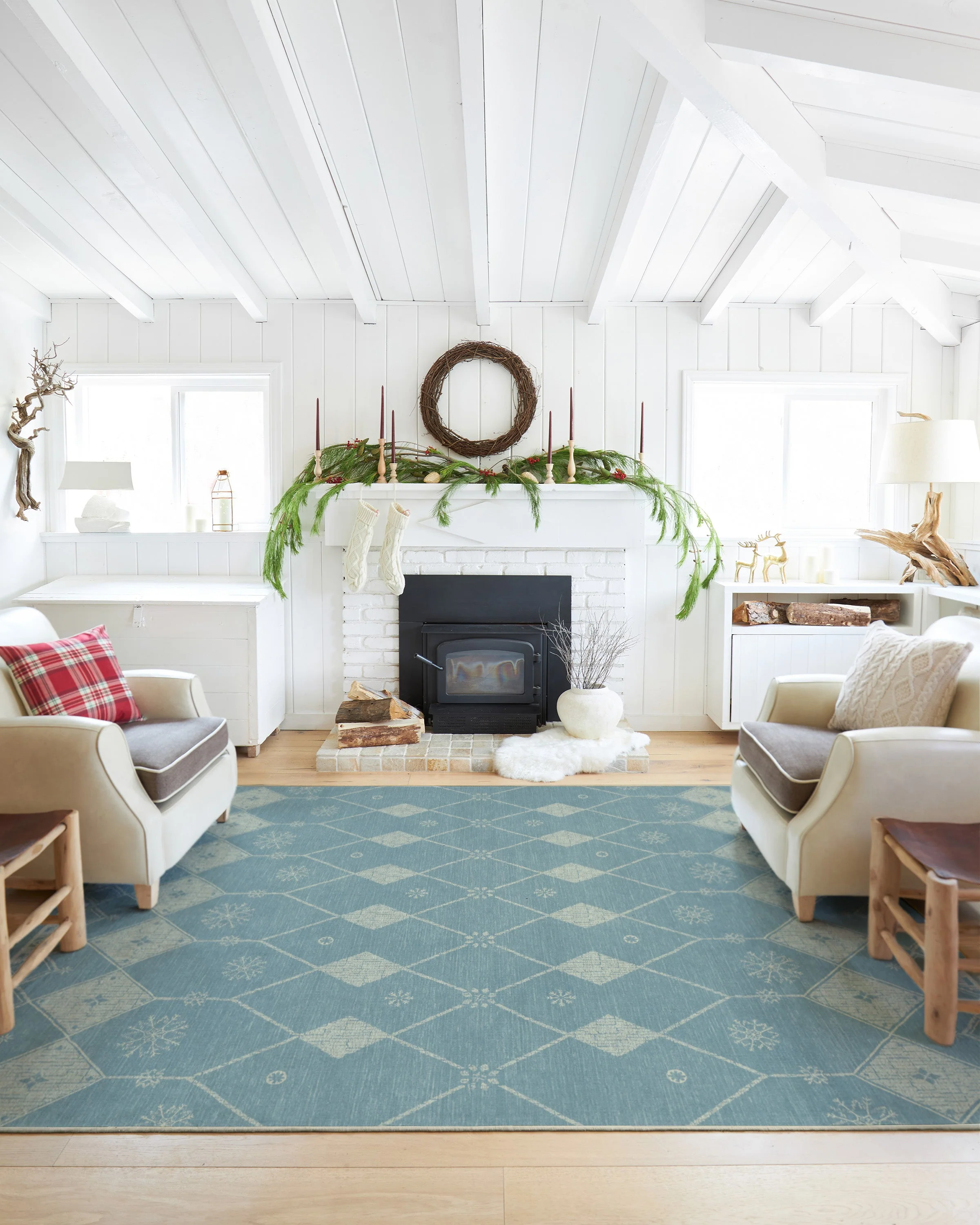 Lumia Pale Blue Rug