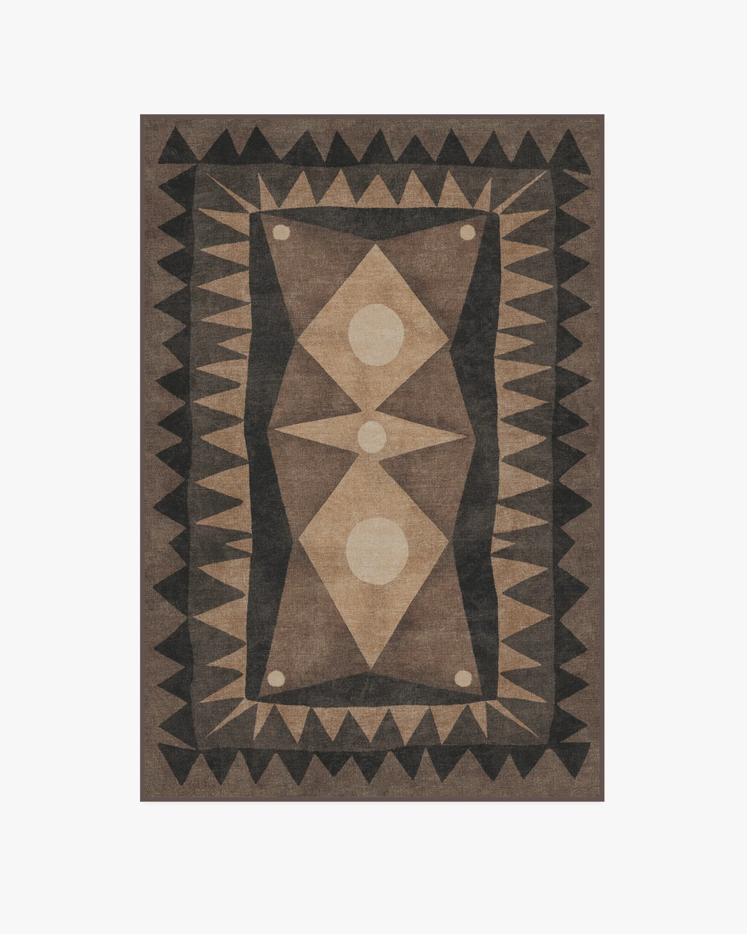 Hilma Charcoal Rug by Justina Blakeney