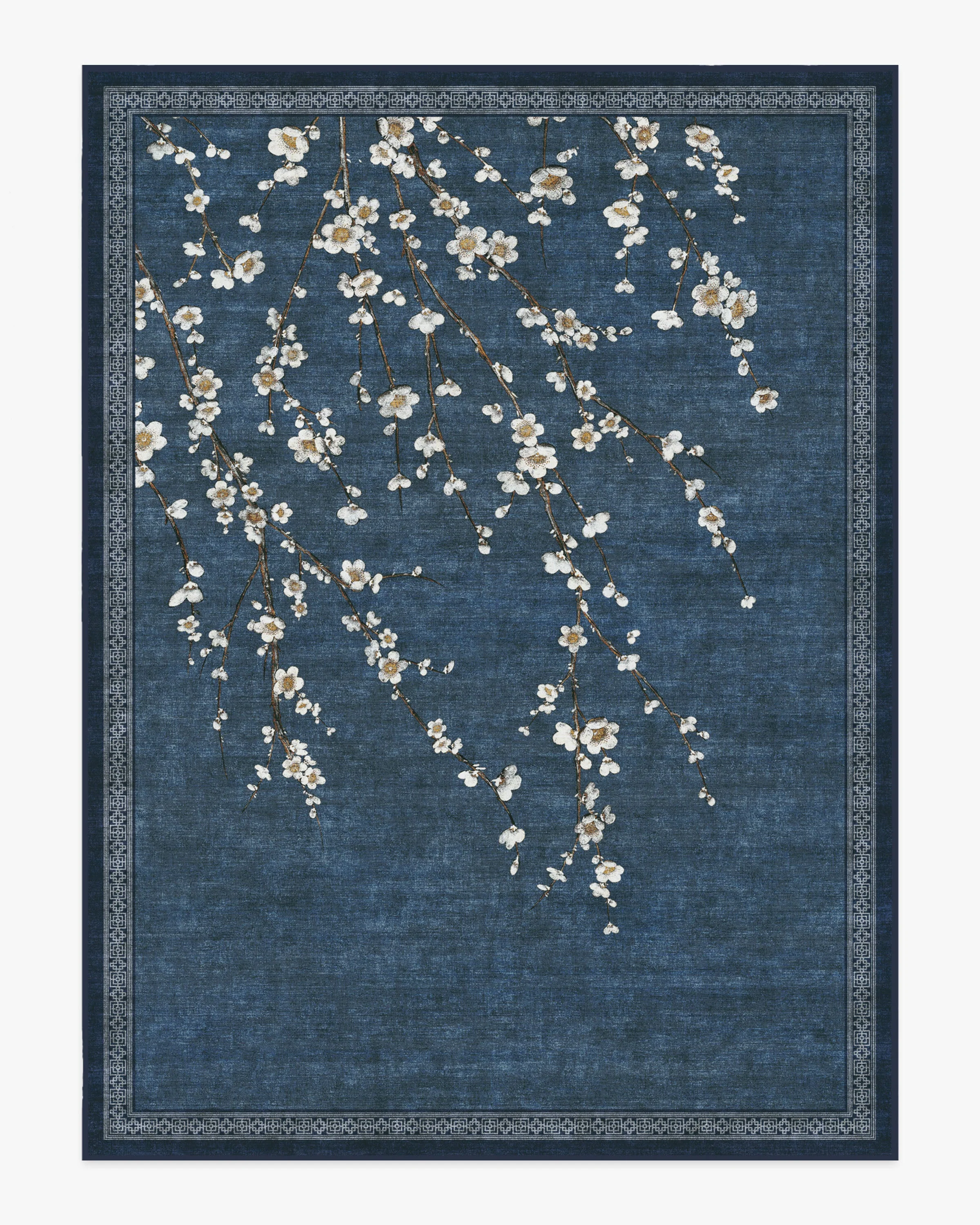Sakura Indigo Rug by Gracie