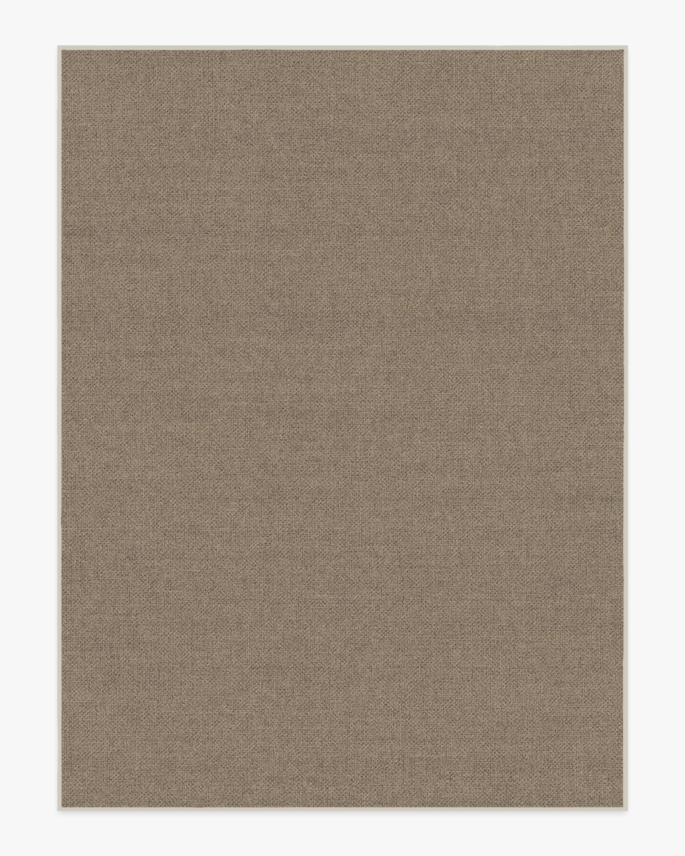 Burlap Solid Dove Grey Re-Jute Rug