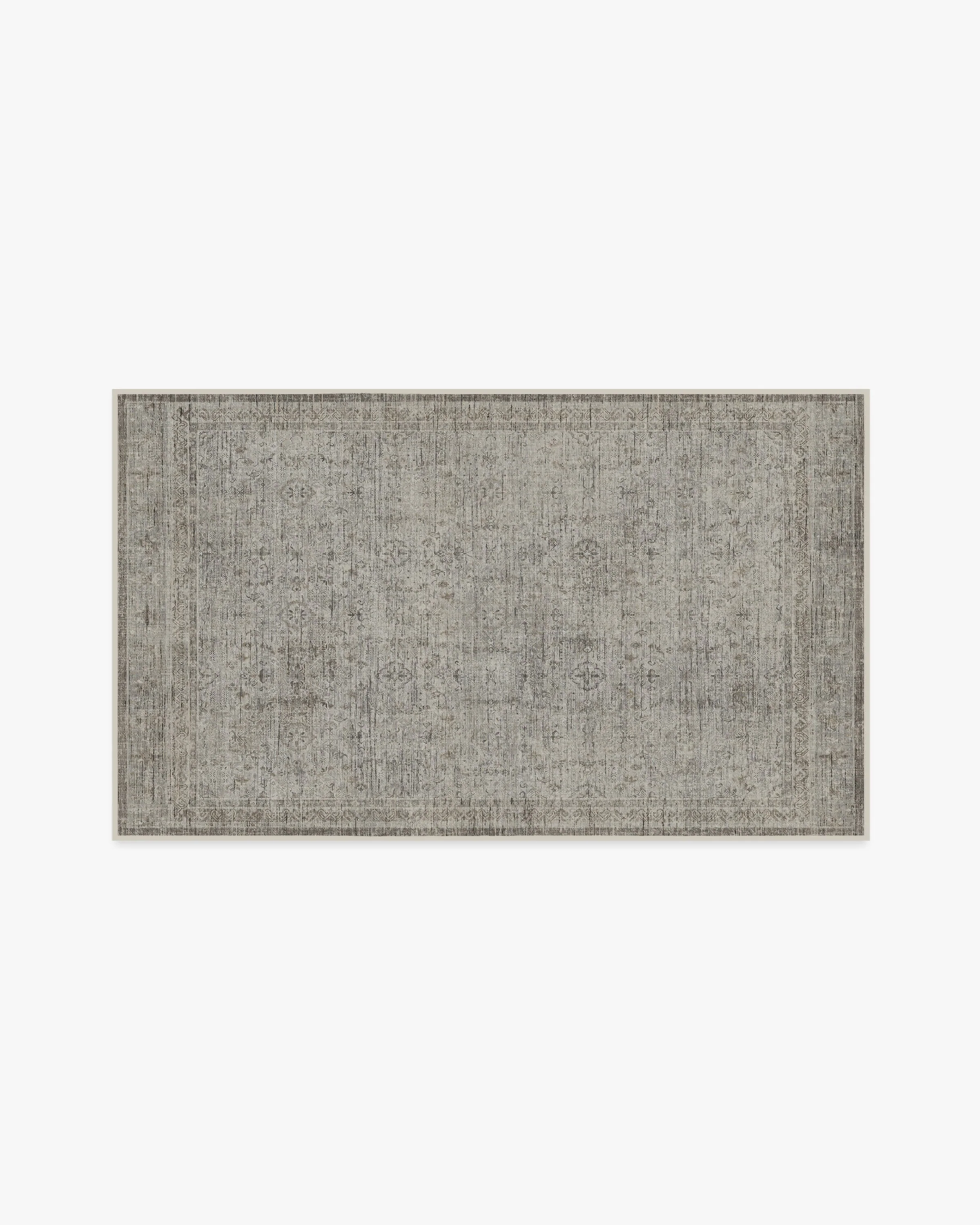 Frances Stone Grey Flatwoven Rug