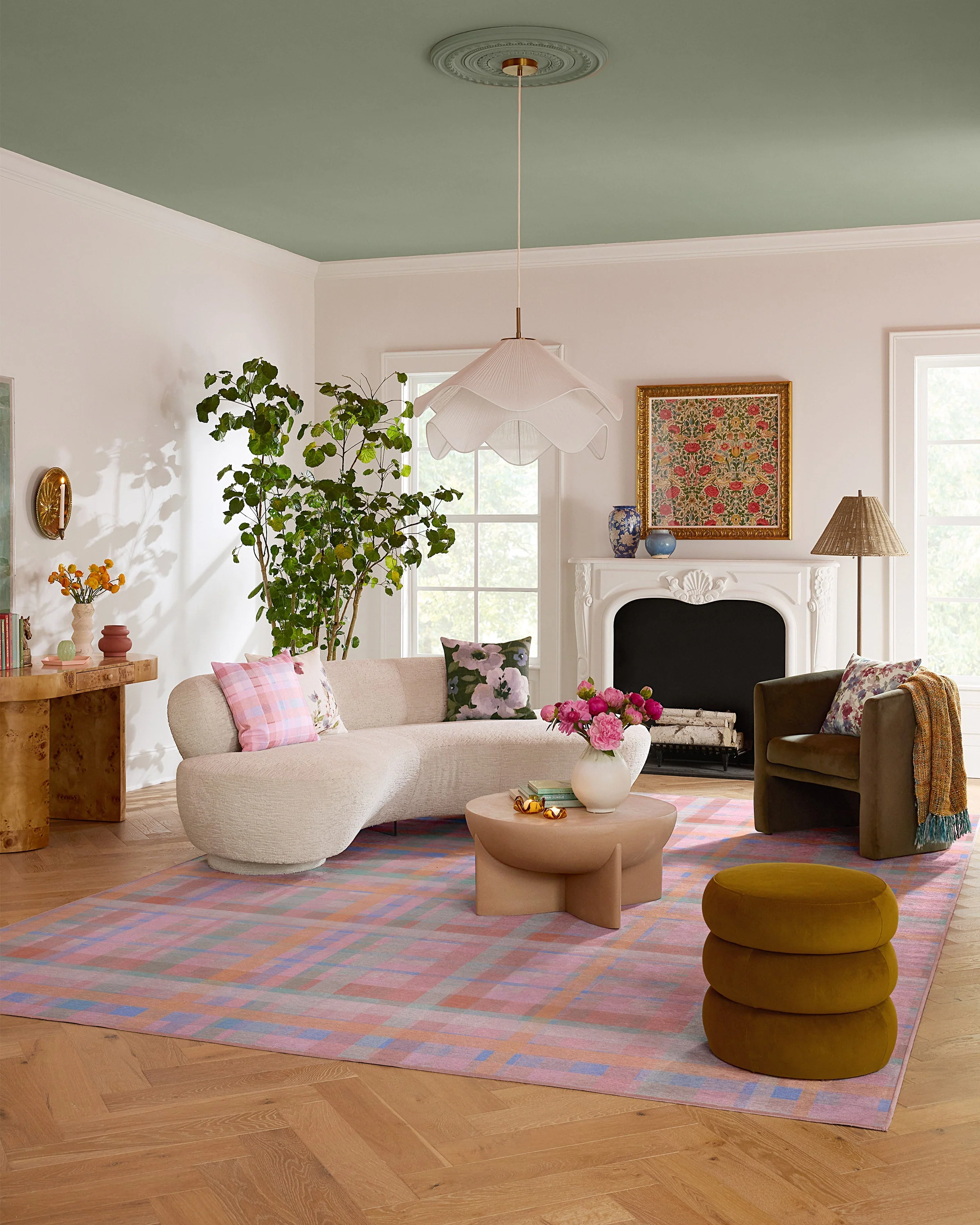 Cora Multicolor Pink Rug