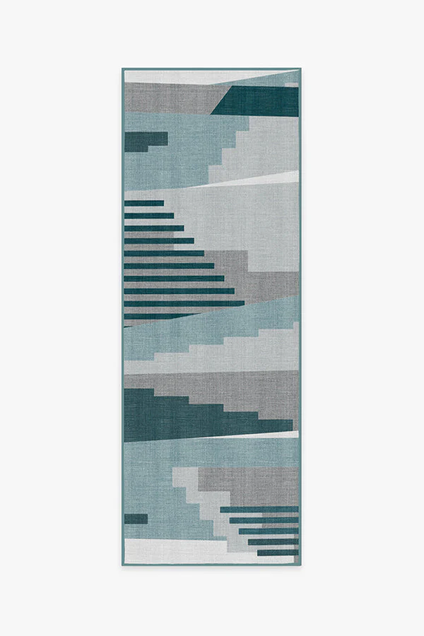 Tropea Teal Outdoor Rug