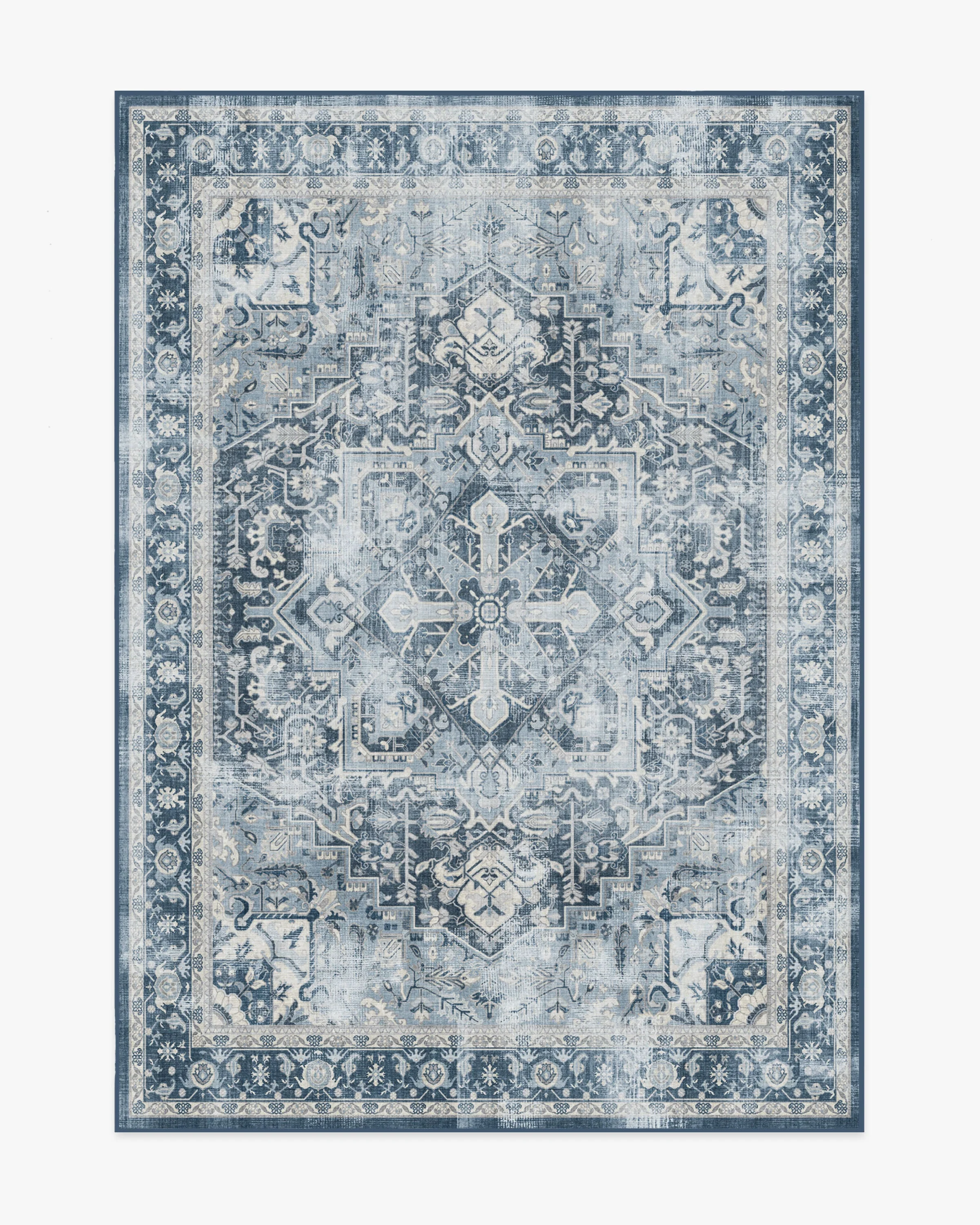 Kamran Admiral Blue Rug