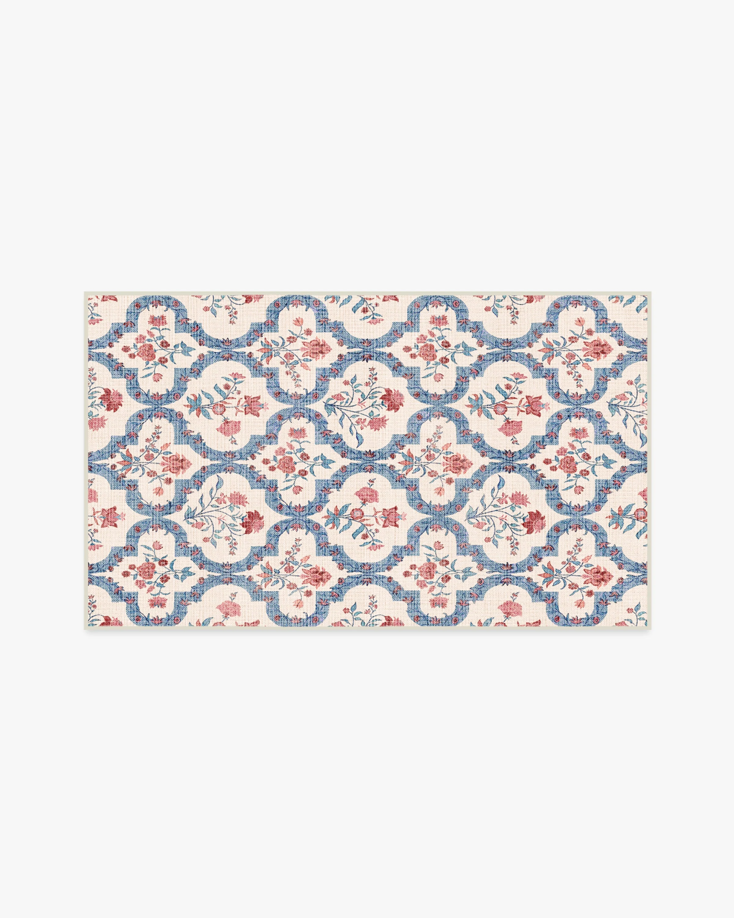 Elodie Currant & Ocean Outdoor Rug