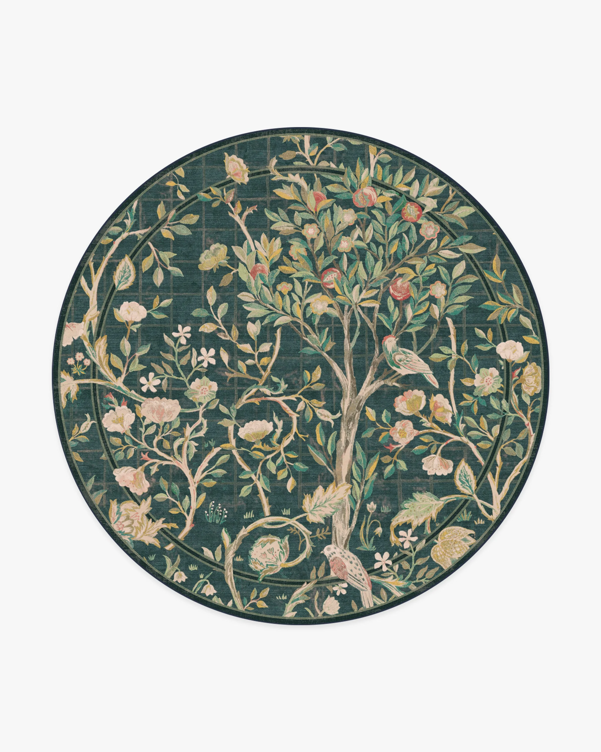 Melsetter Teal Green Rug by Morris & Co.
