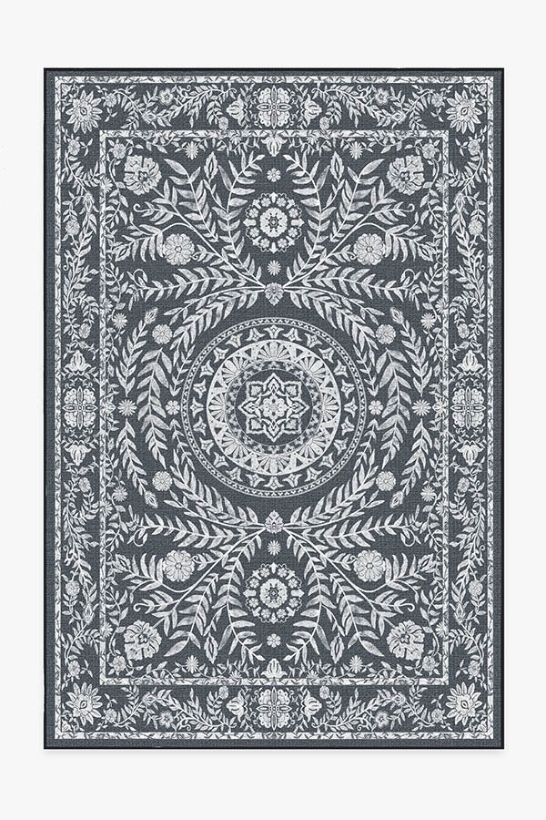 Fontaine Black Outdoor Rug