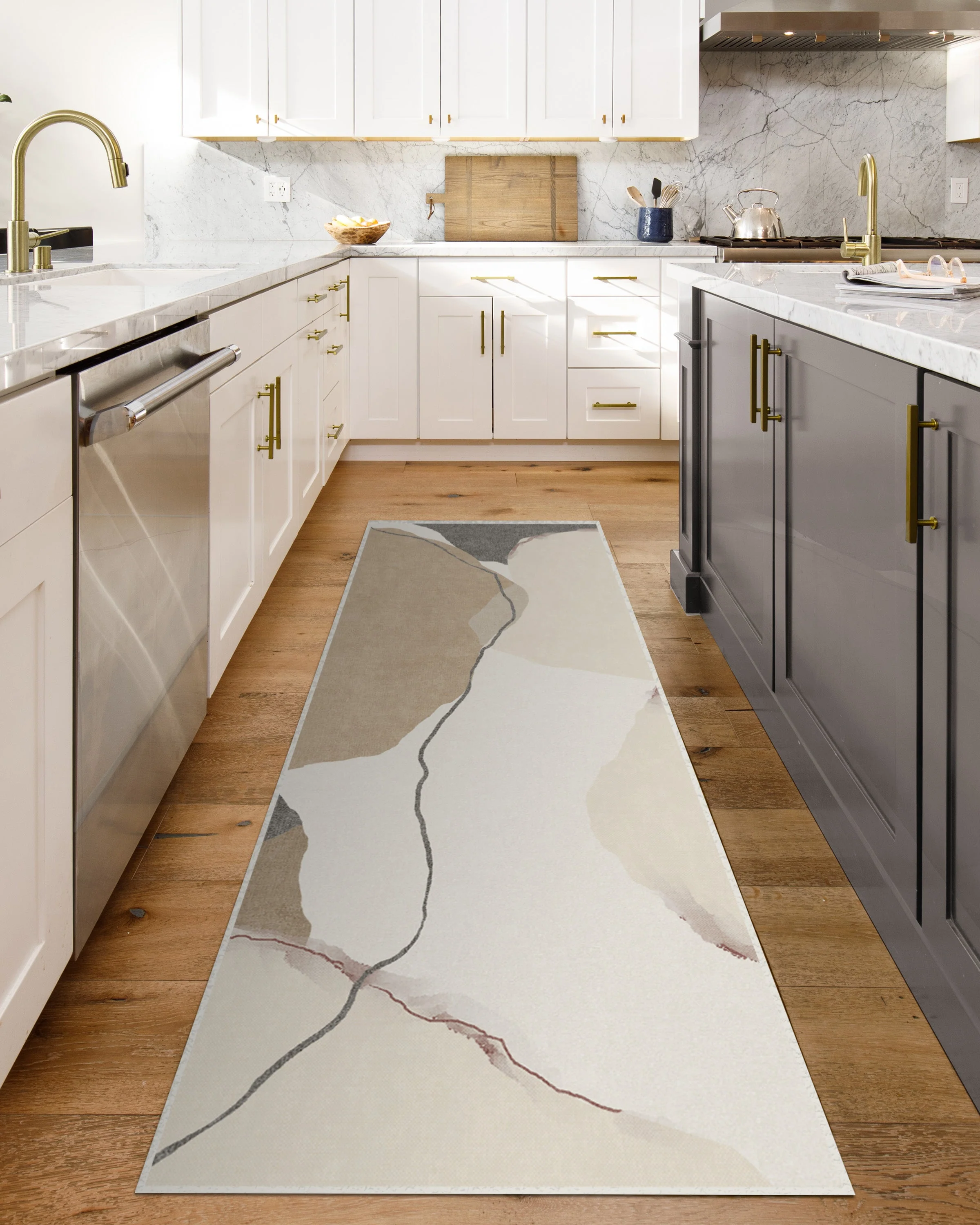 Loire Ivory Quartz Rug by Nina Takesh