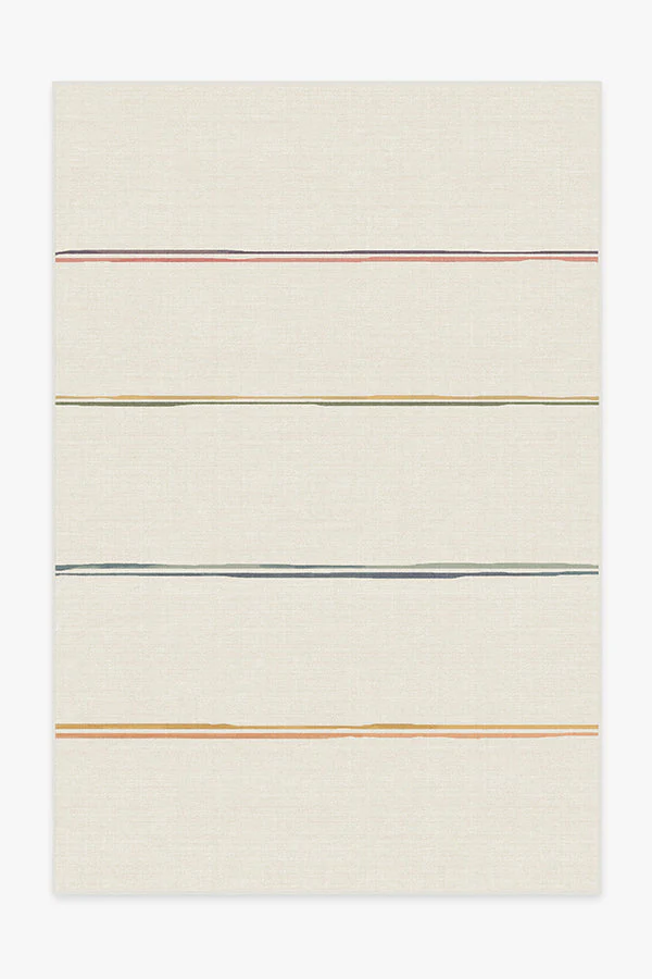 Stella Ivory Rainbow Rug by The Home Edit