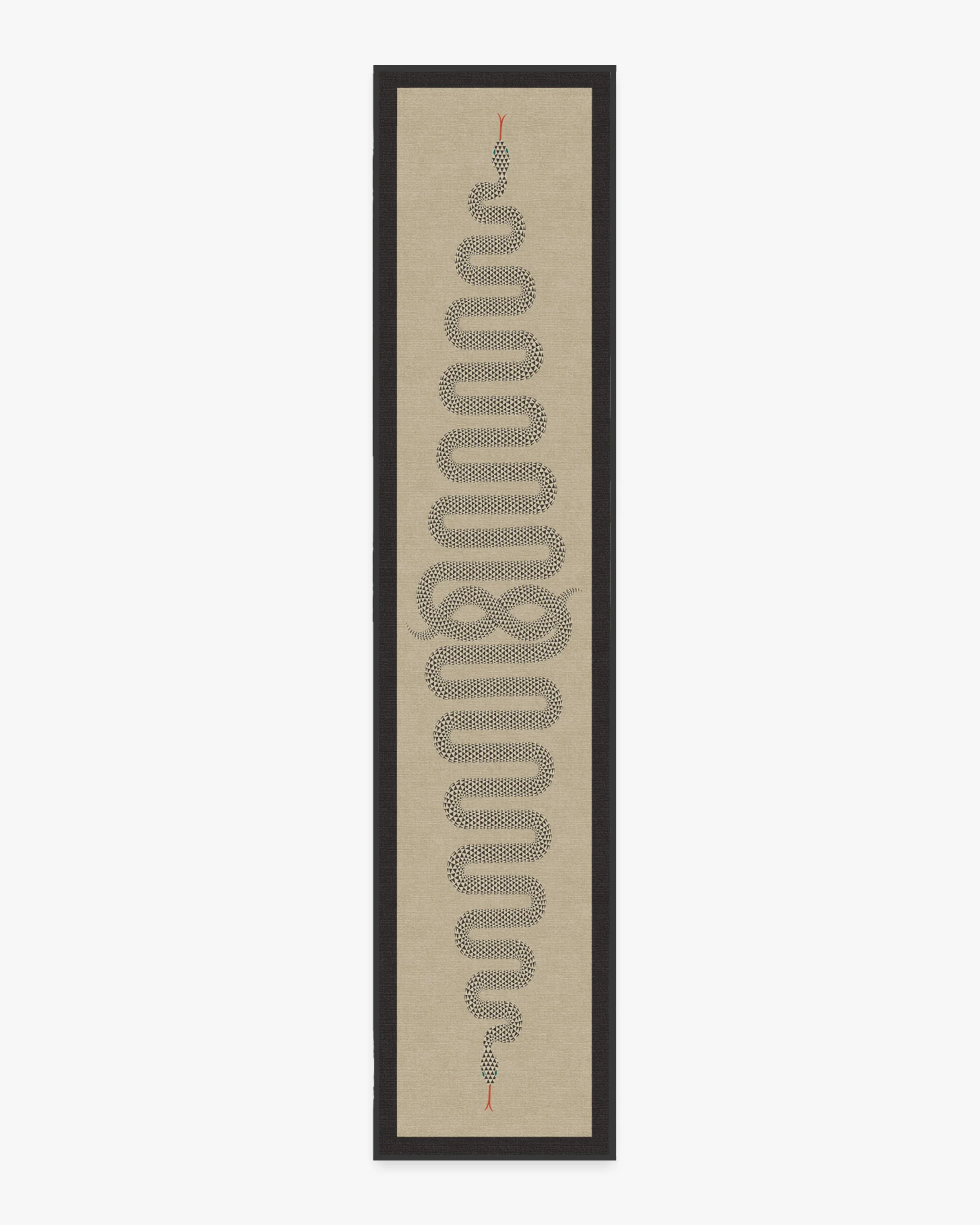 Venom Neutral Flatwoven Rug by Jonathan Adler
