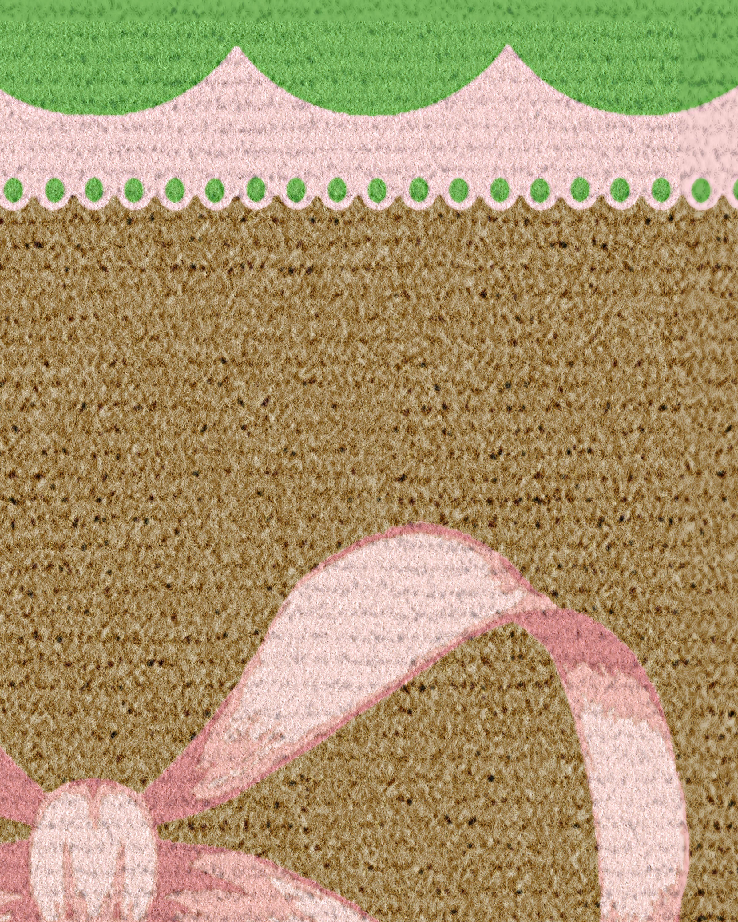 Bettina Bow Large Doormat by Mrs. Alice