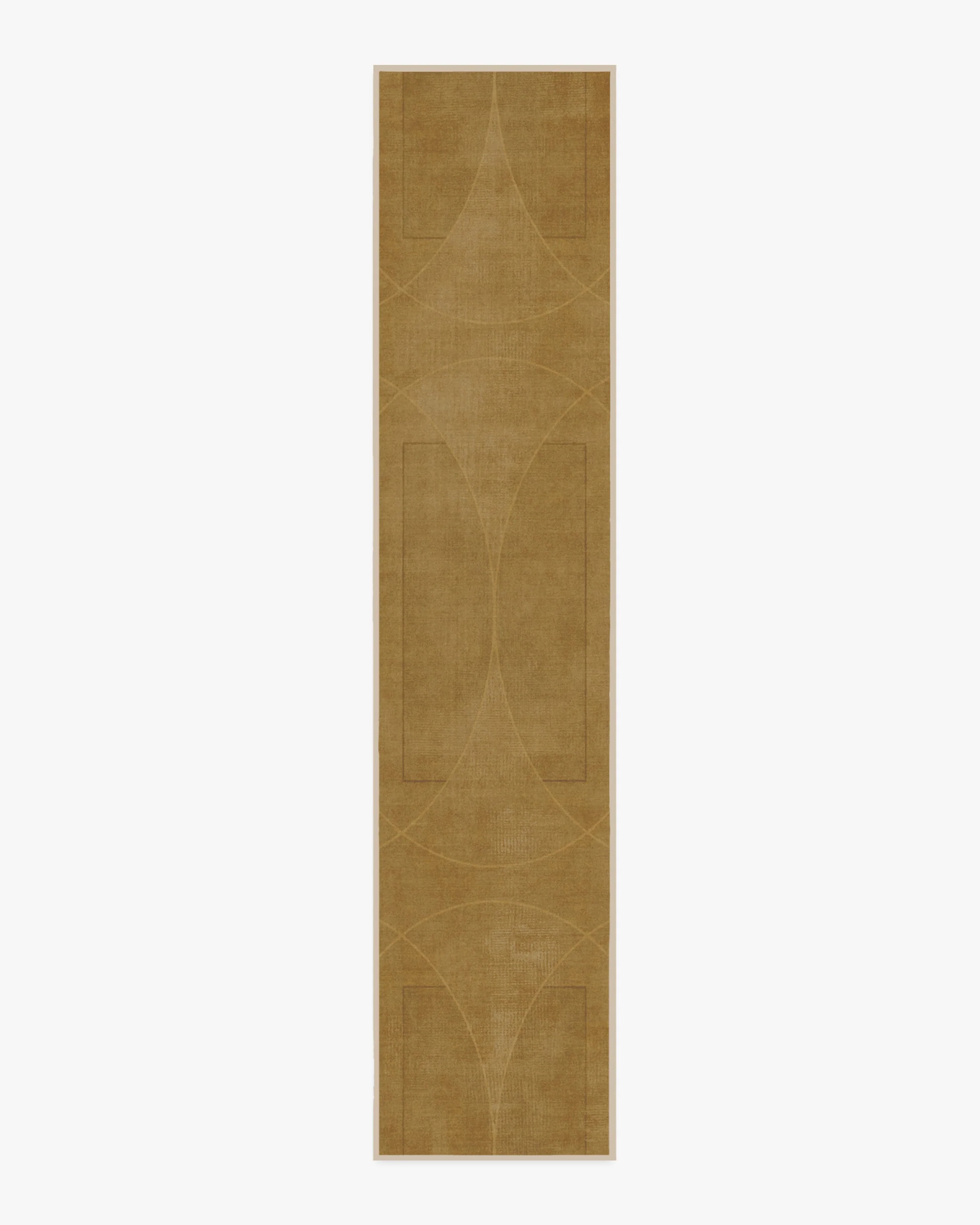 Ayla Gold Flatwoven Rug by Architectural Digest