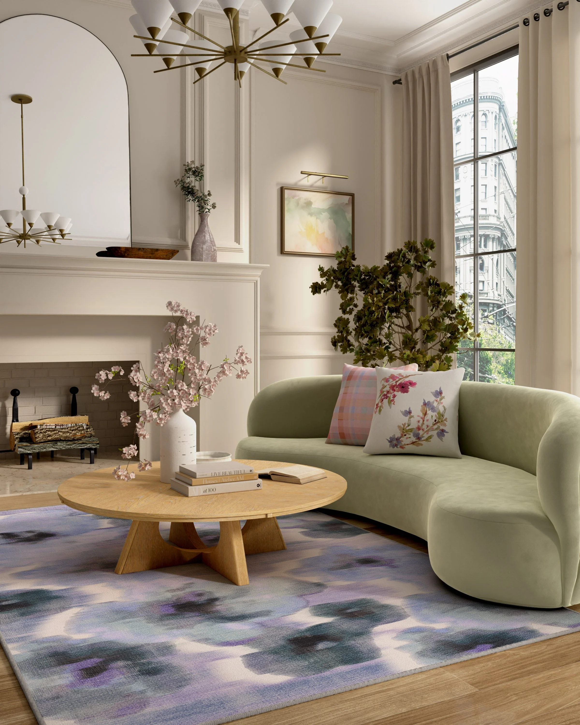 Emma Lavender Rug