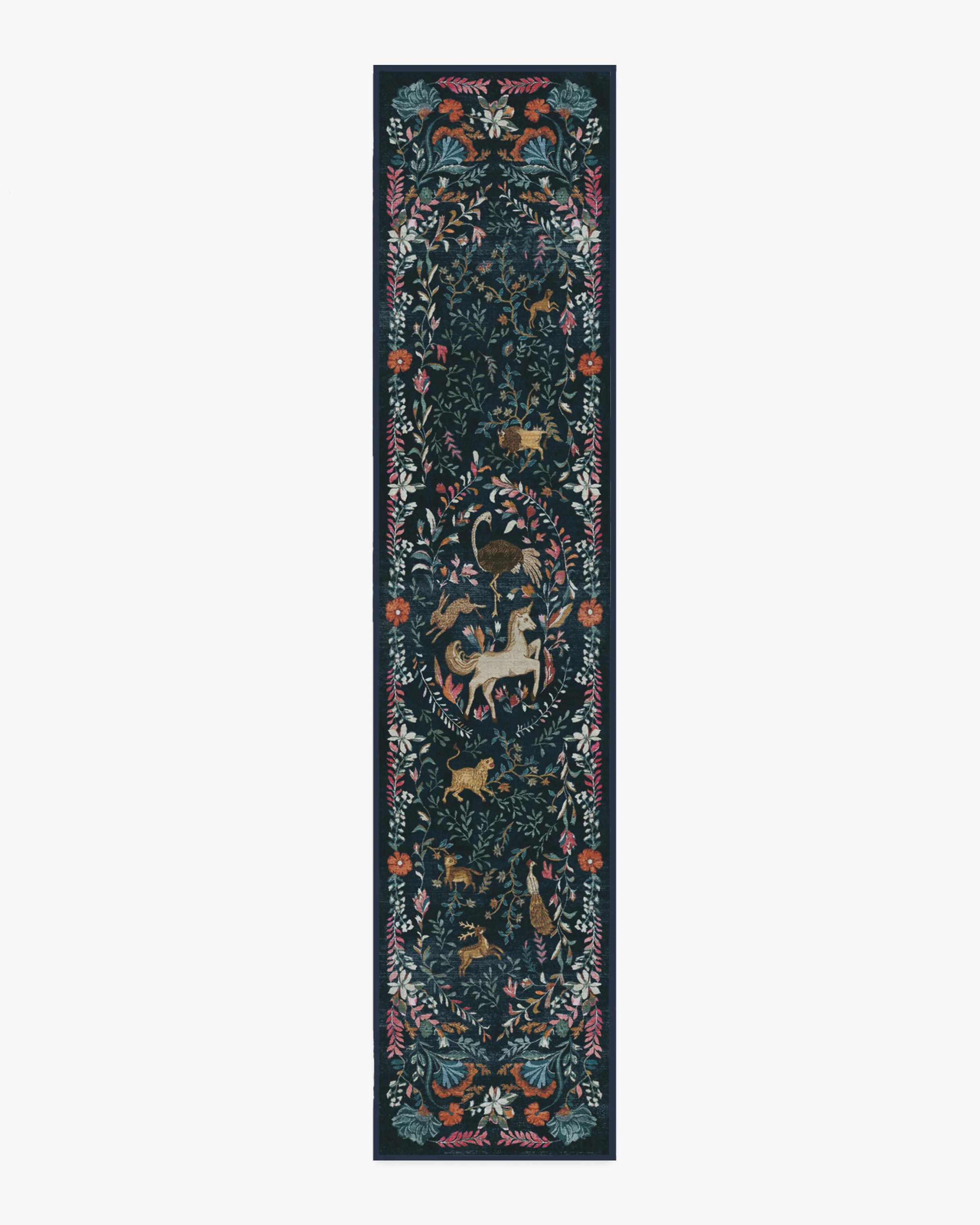 Dreamweaver Blue Multicolor Rug by Iris Apfel