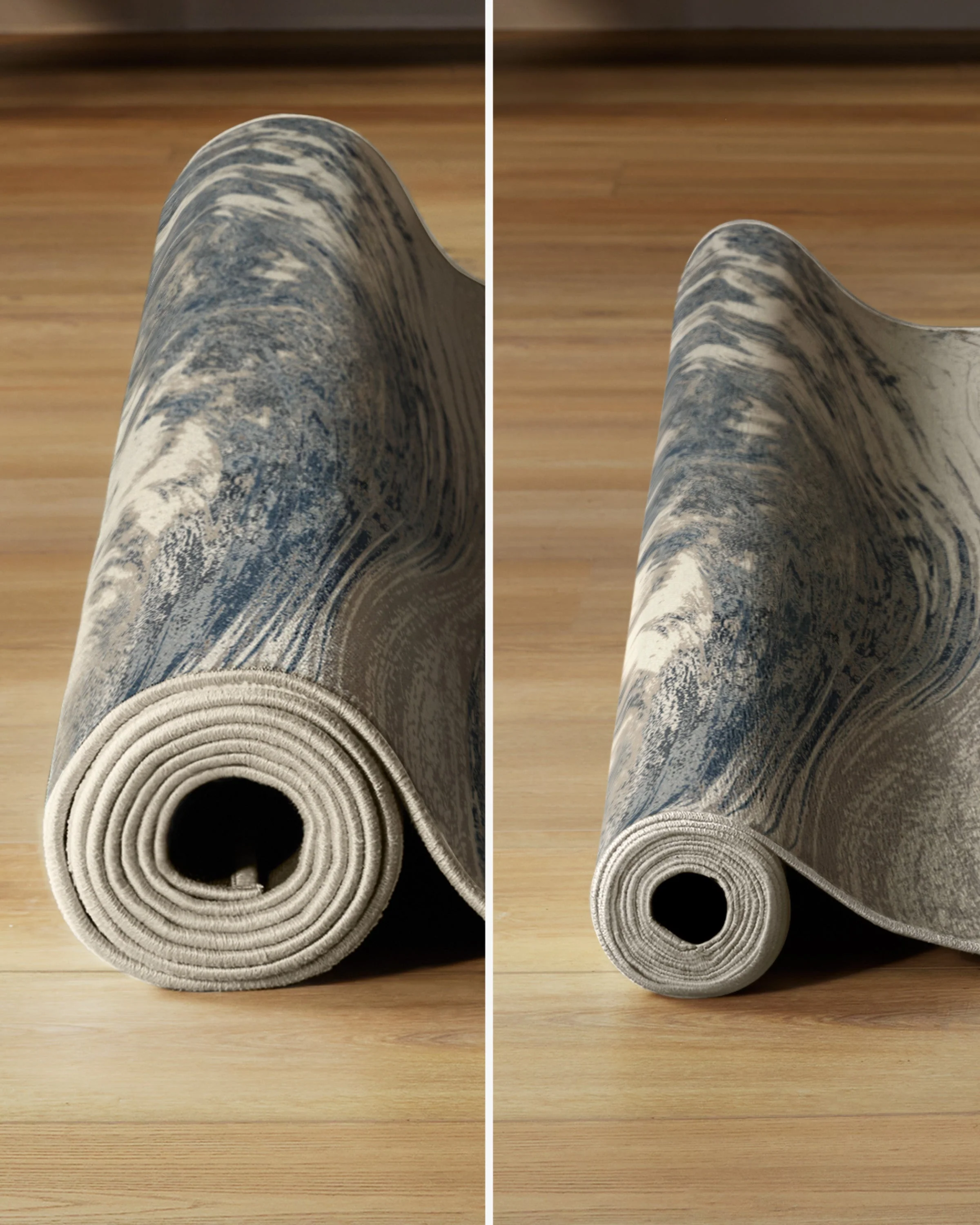 Malaspina Dusk Blue Rug