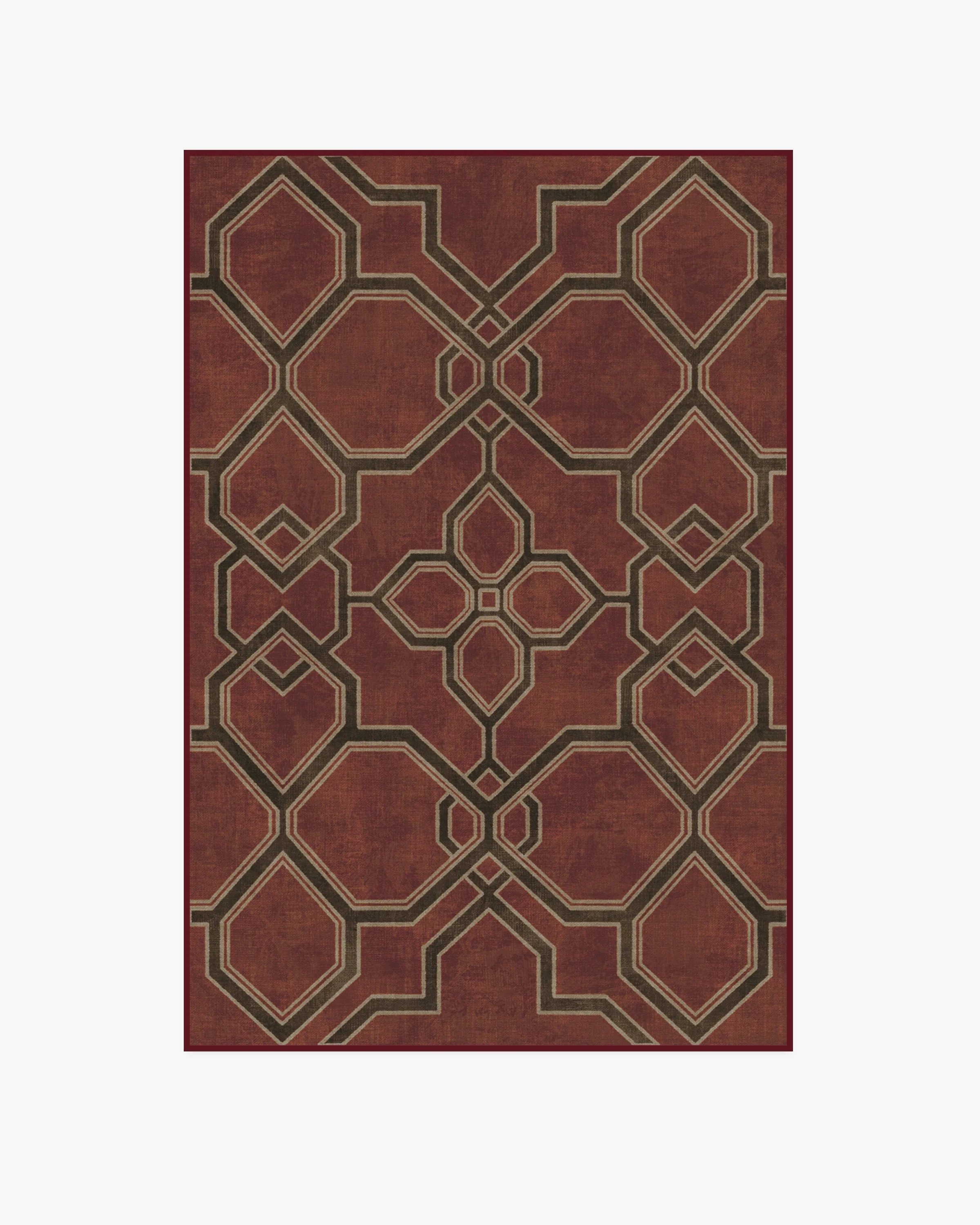 Kian Red Rug by Martyn Lawrence Bullard