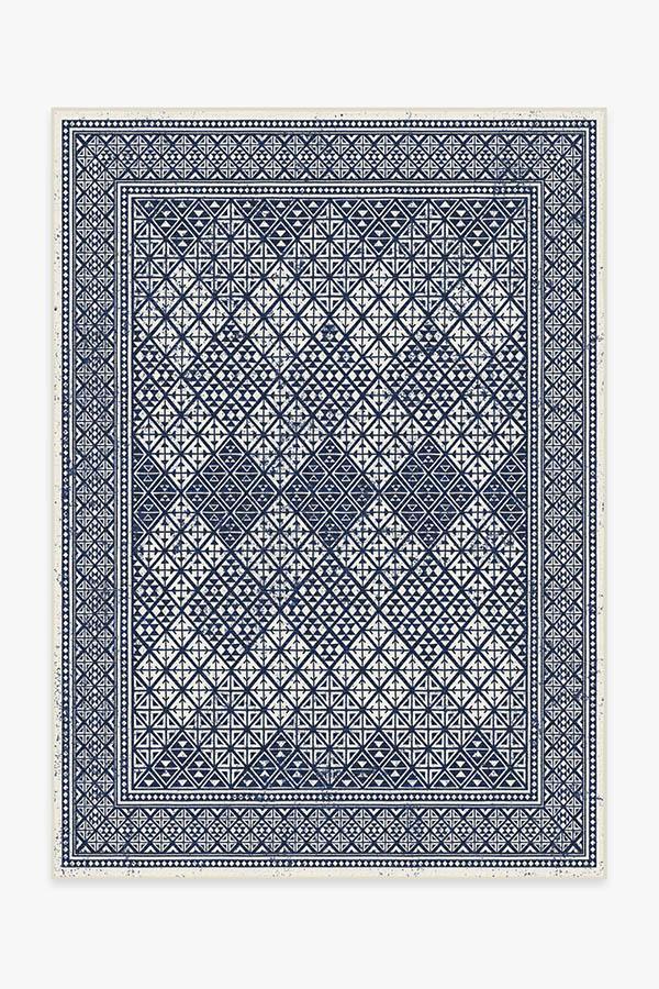 Loseta Royal Blue Outdoor Rug