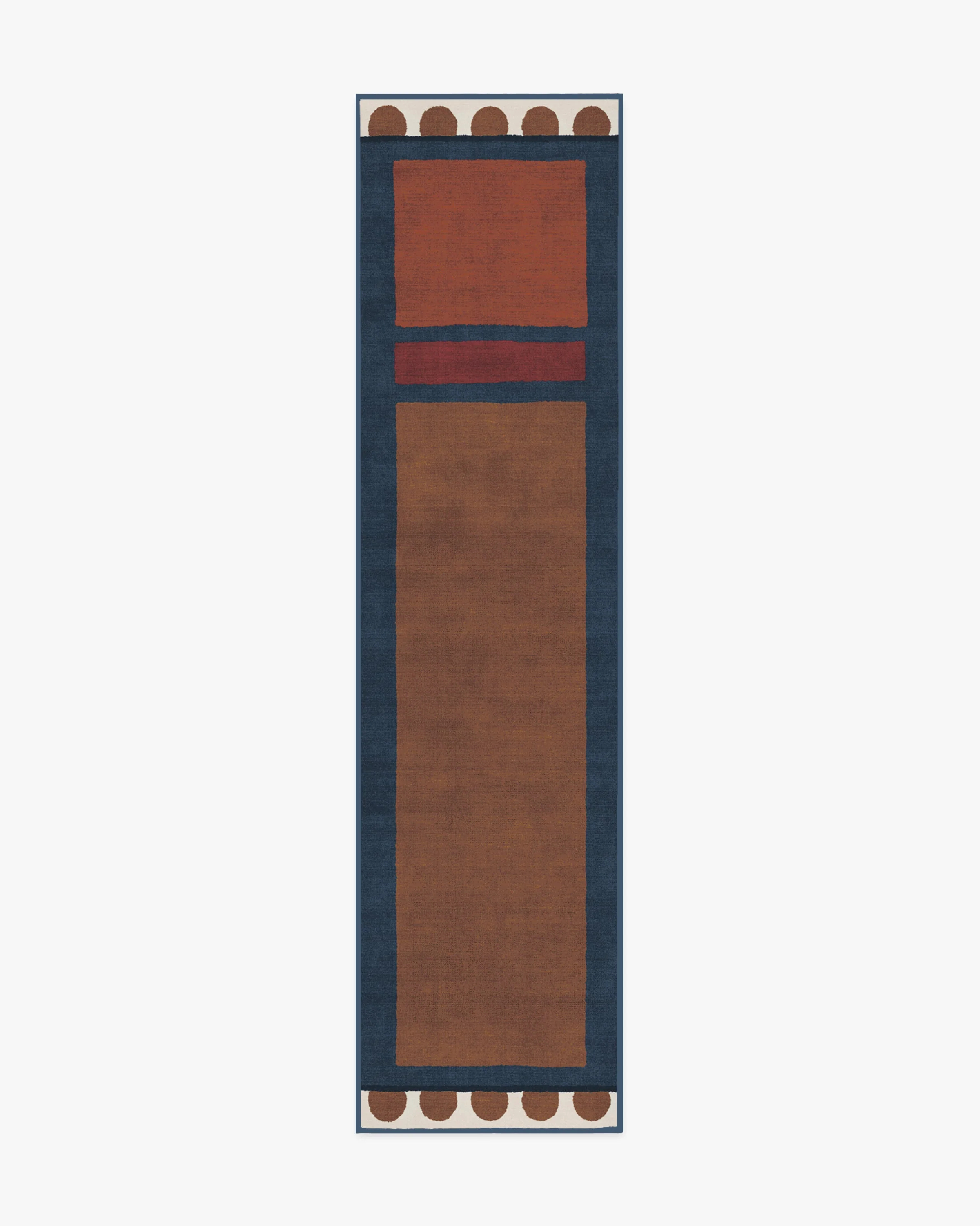 Nina Indigo & Rust Rug by Justina Blakeney